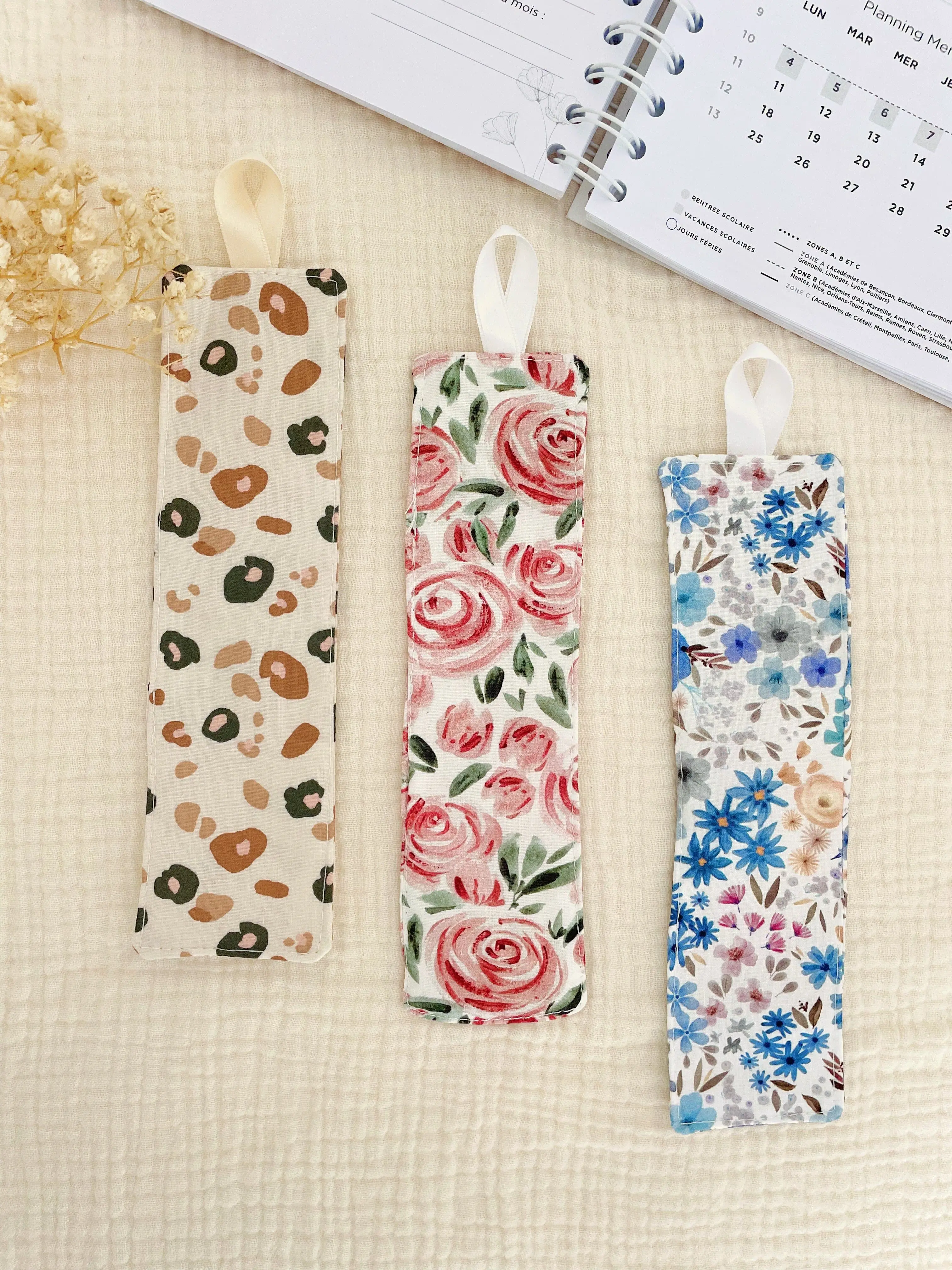 Cotton bookmark