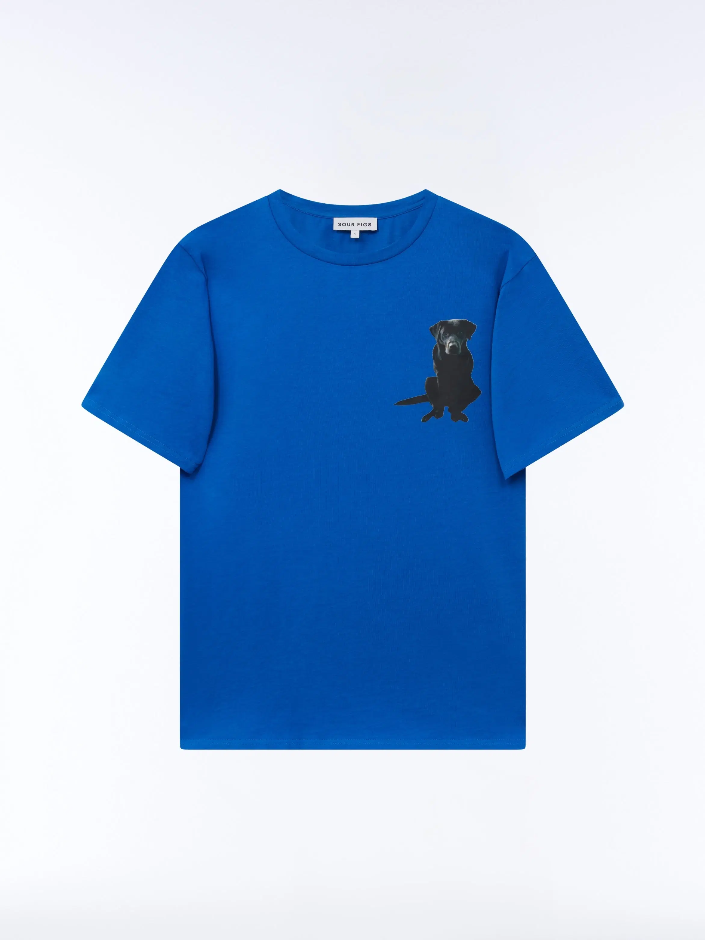 Camiseta unisex original de Labrador en azul eléctrico