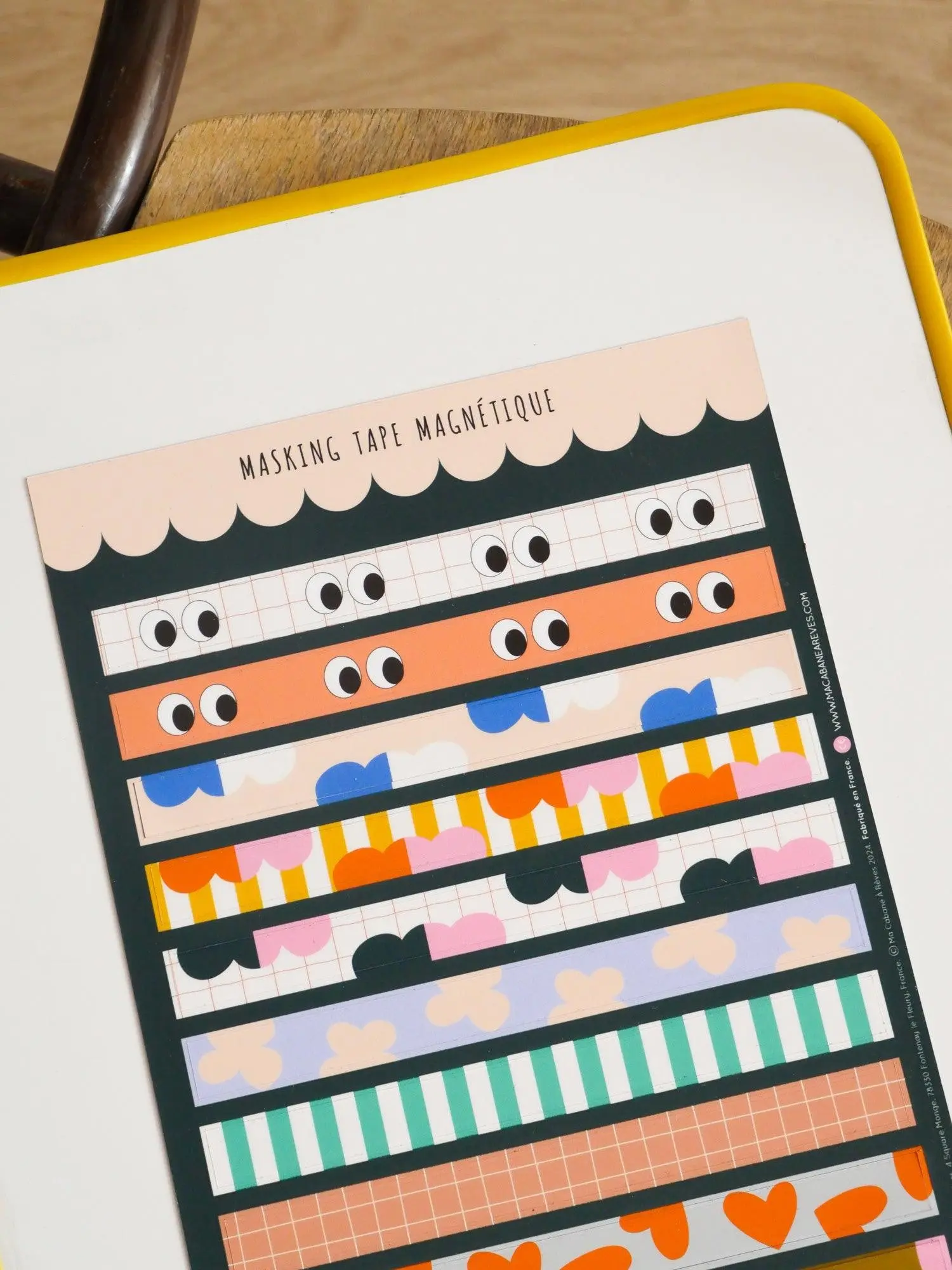 Masking Tapes magnétiques POP by Taxi Brousse