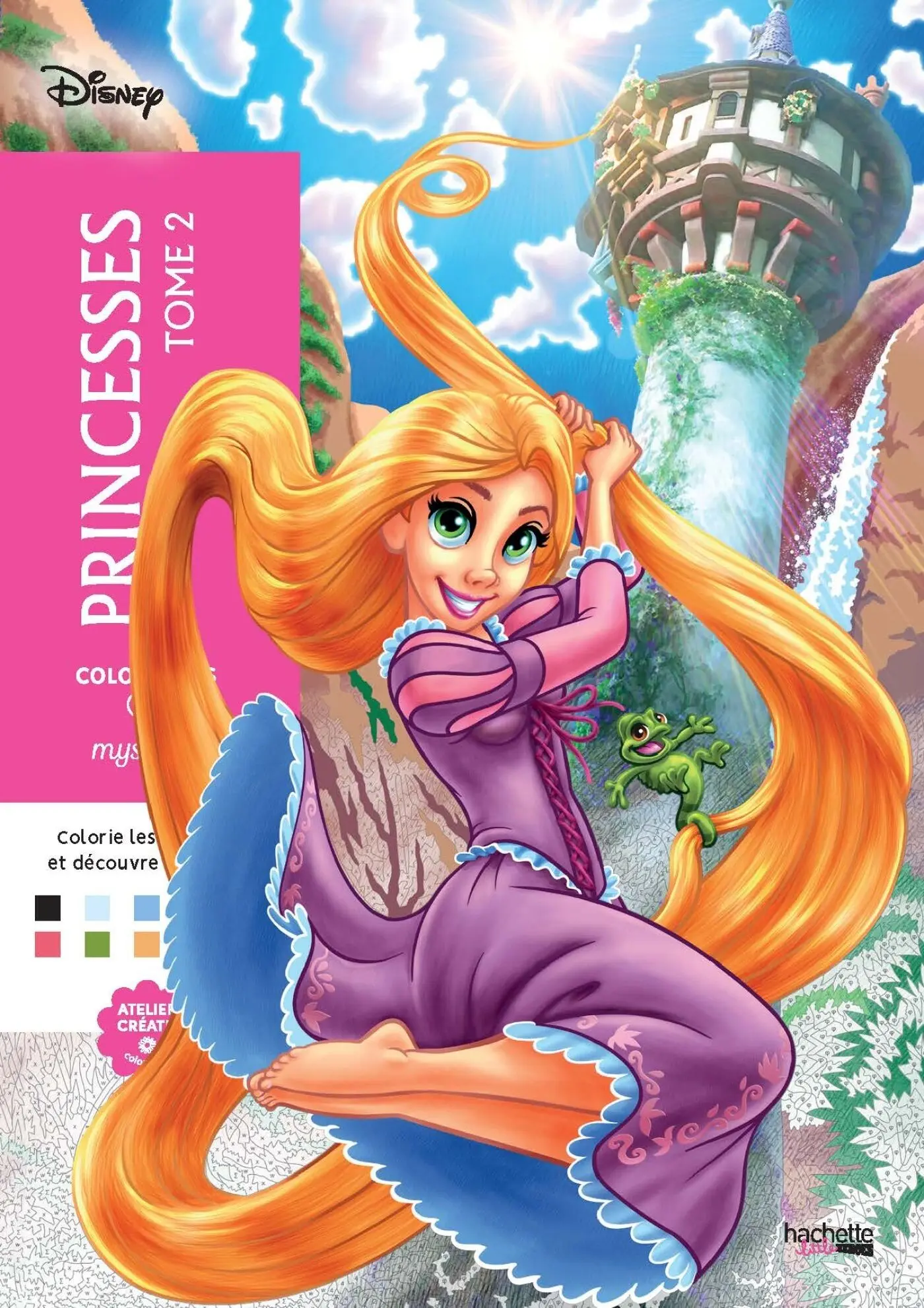 Disney Mystery Coloring Pages - Princesses Volume 2