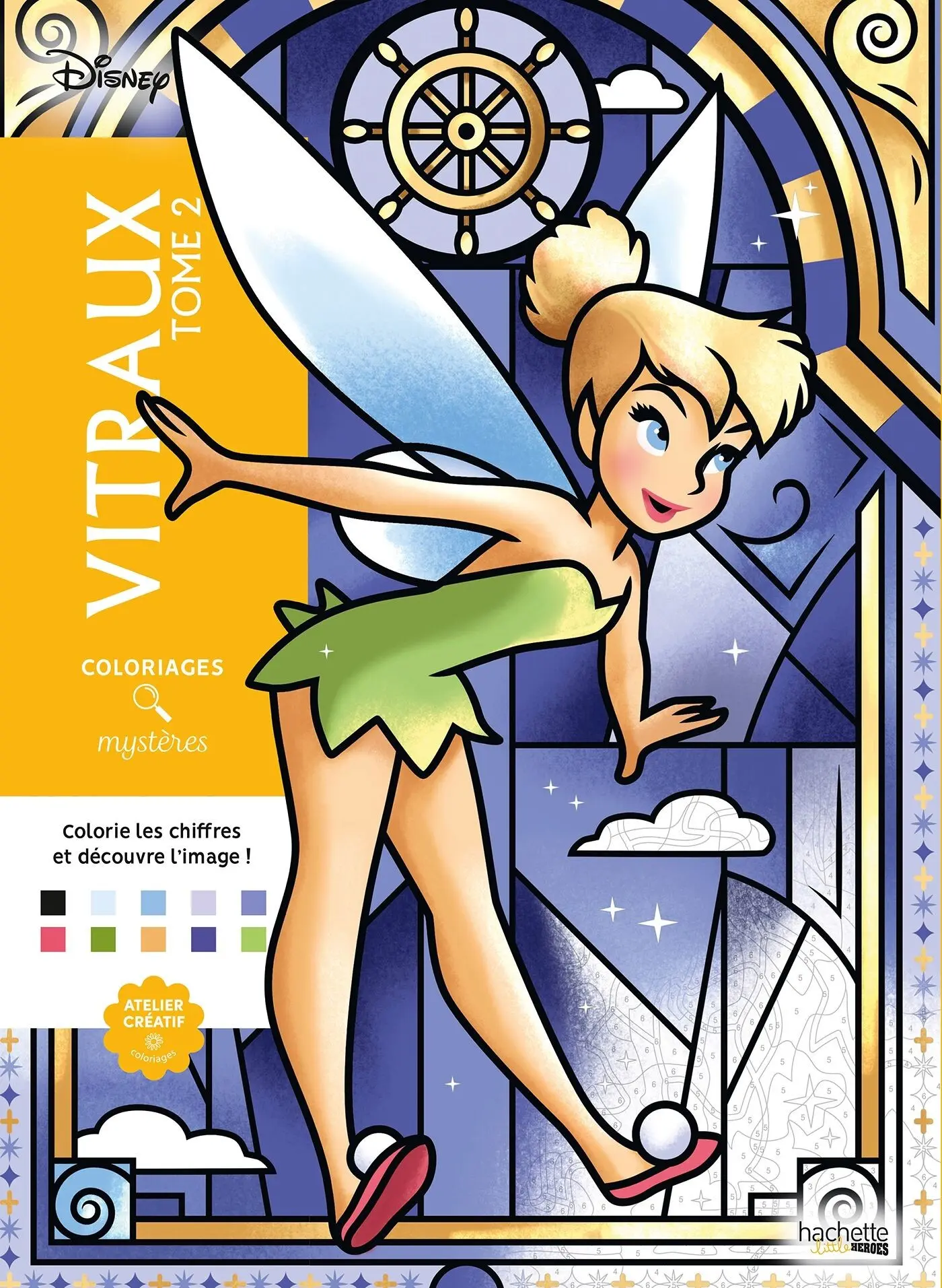 Disney Mystery Coloring Book – Stained Glass Volume 2