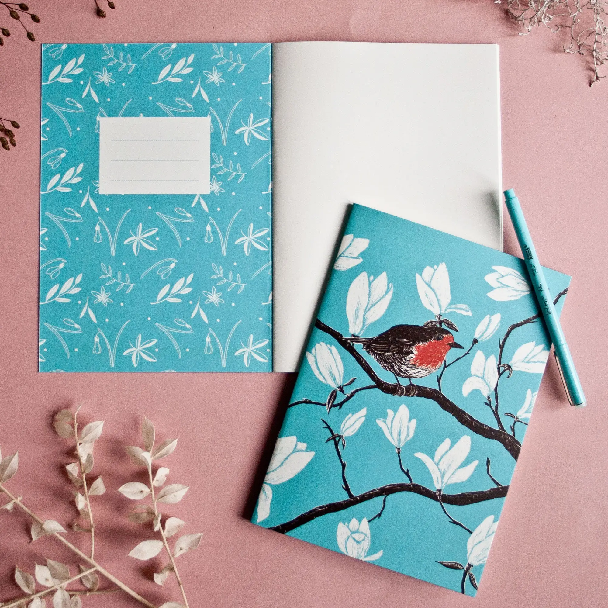 Carnet Robin au format DIN A5
