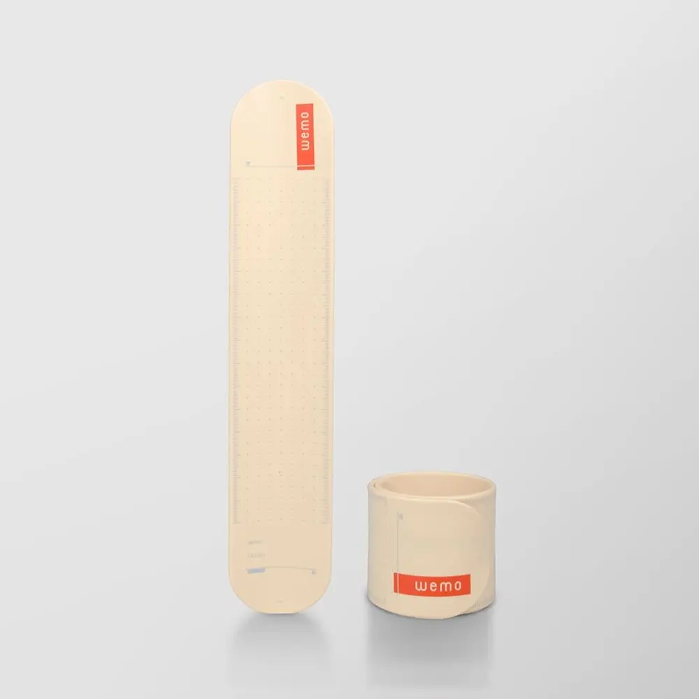 Mémo Note Beige (Beige) réutilisable Band type pour poignet / Wemo : son revêtement de surface est spécial pour la réécriture au stylo à bille : 3R, Réécriture, Réutilisable, Résistant.