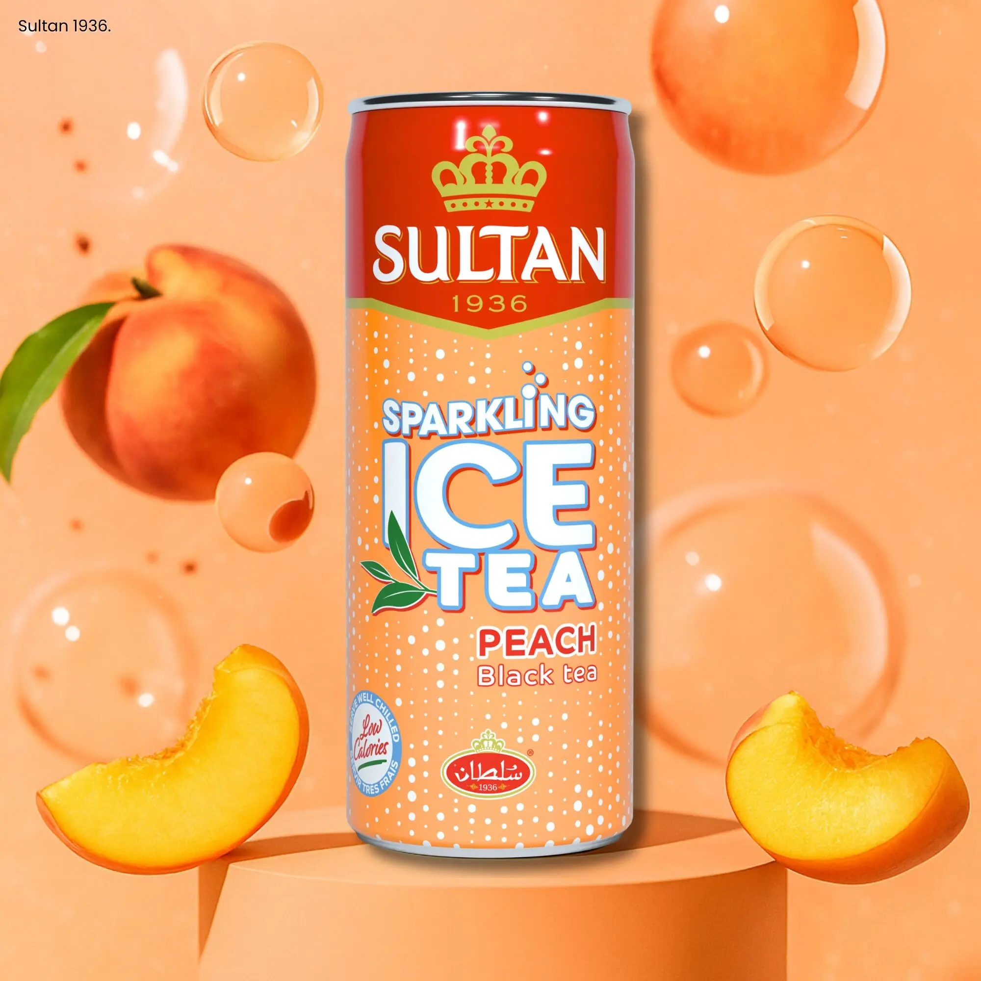 SULTAN PFIRSICH EISTEE - 33CL