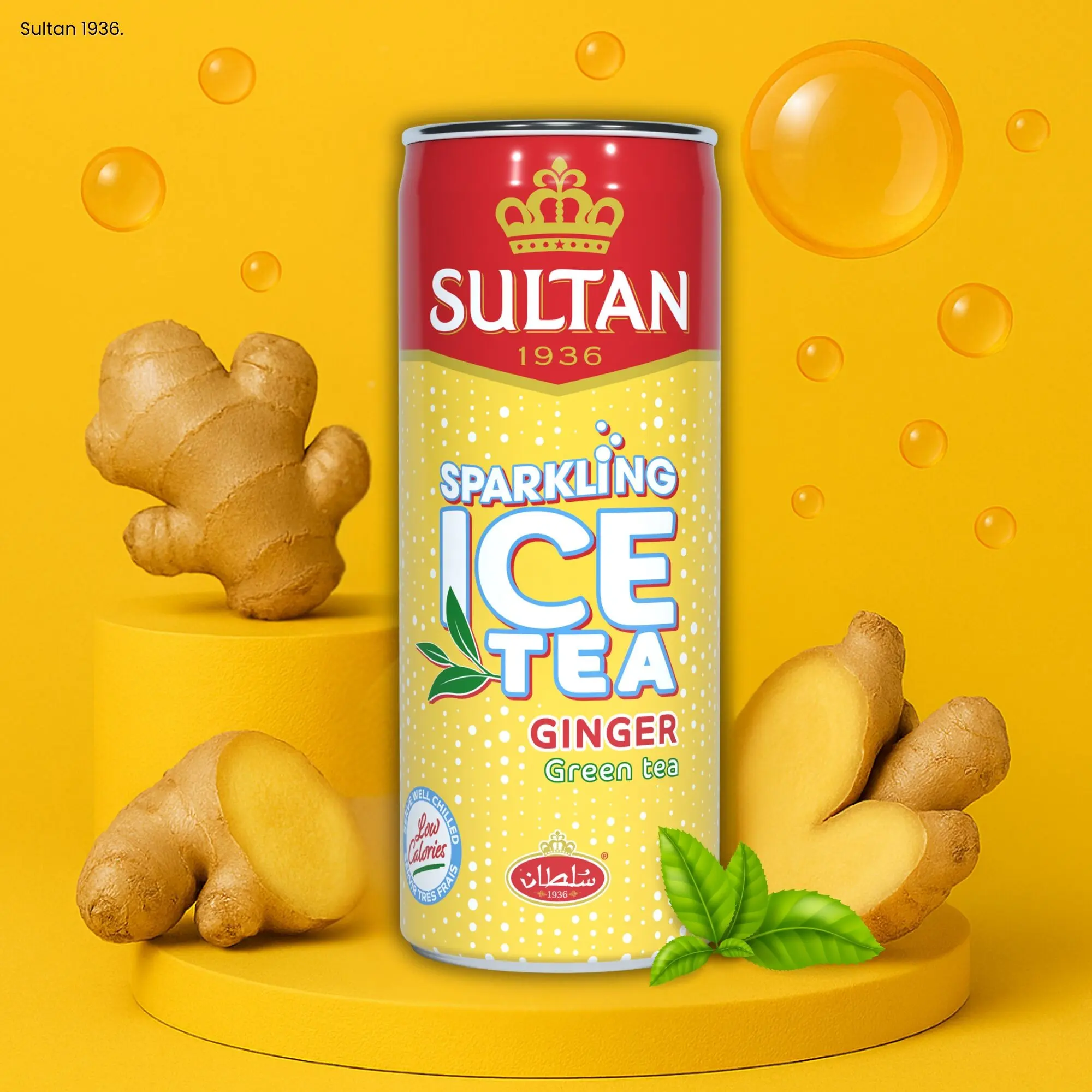 Sultan Ingwer-Eistee - 33cl