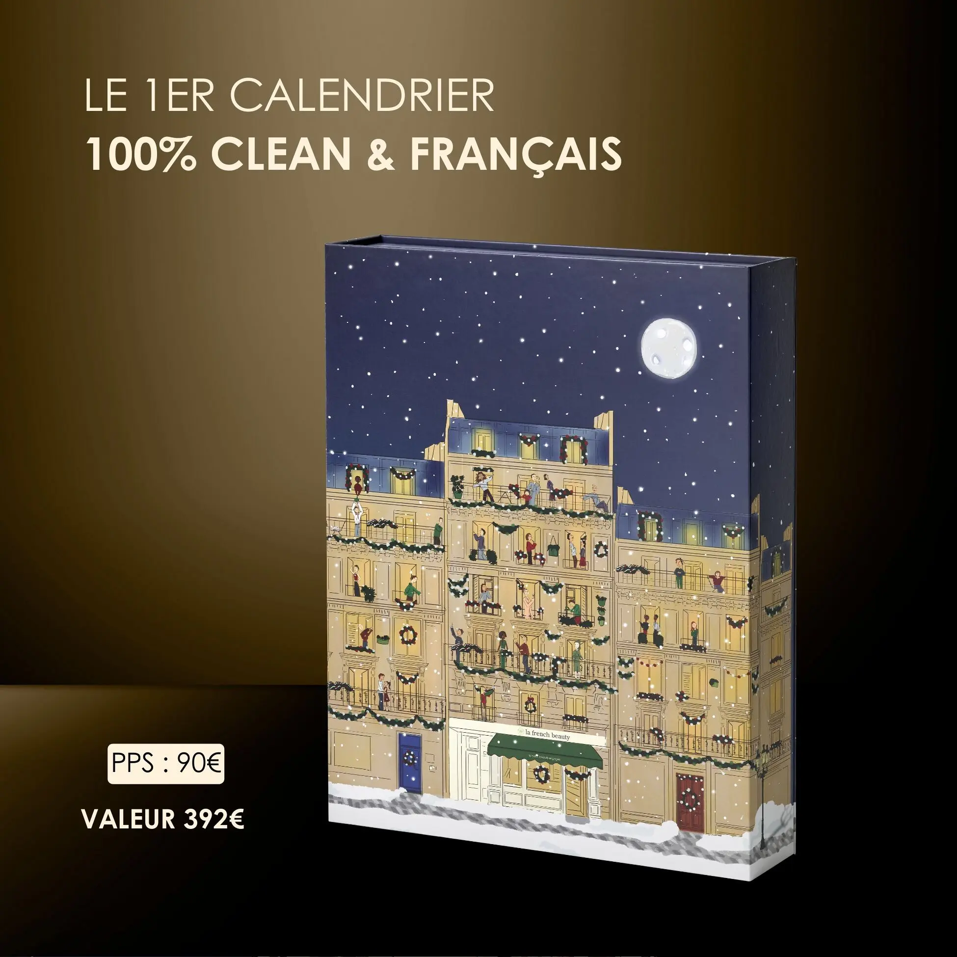La French Beauty Advent Calendar - 24 clean & French products