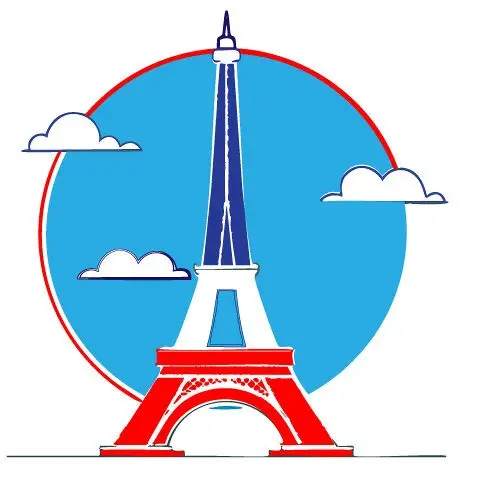 CCA 176 CLEANING SPONGE - EIFFEL TOWER