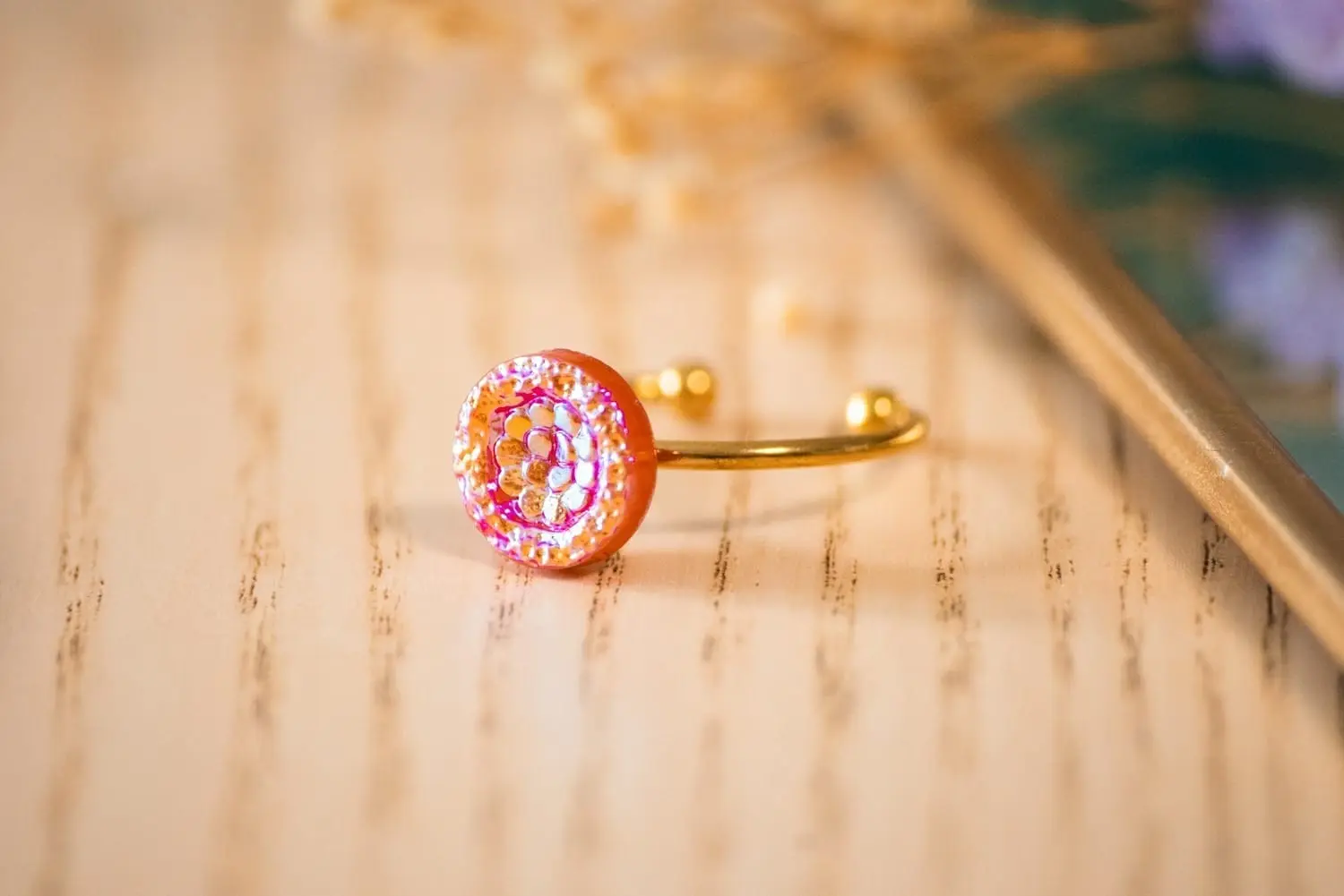 Ruby Thin Ring