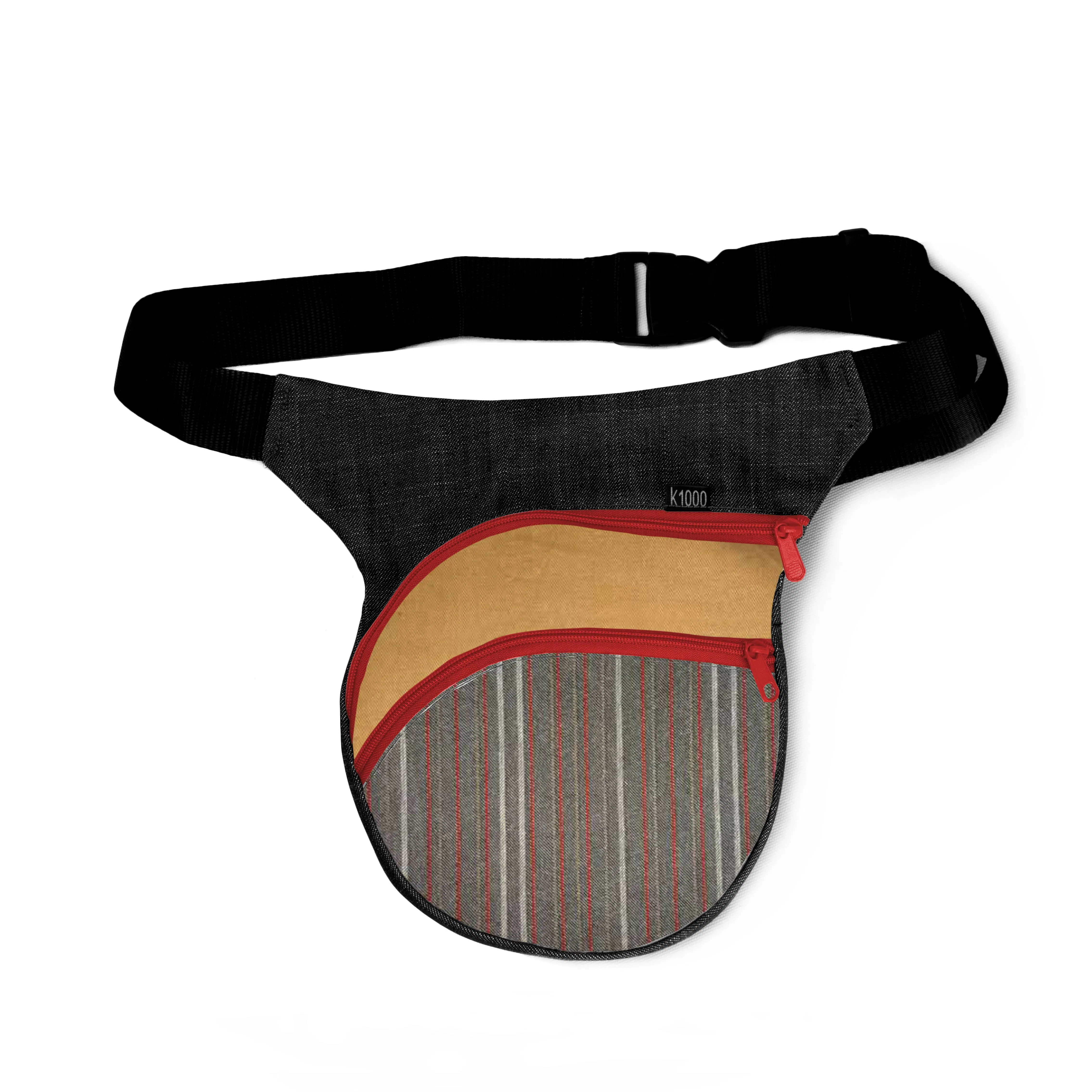 DETROIT fanny pack with secret pocket