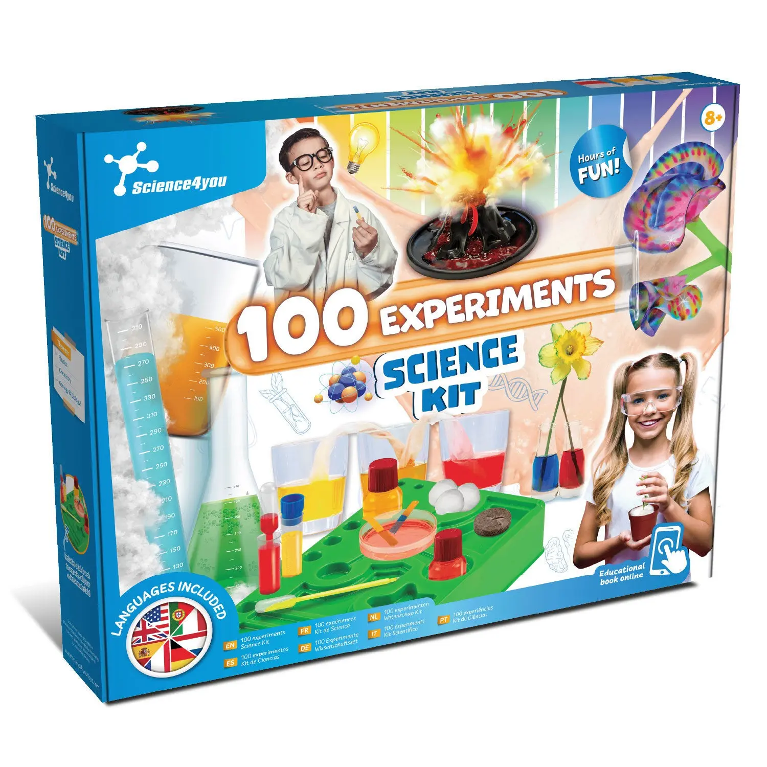 Mega Science Kit 100 Experiments Educational Toy