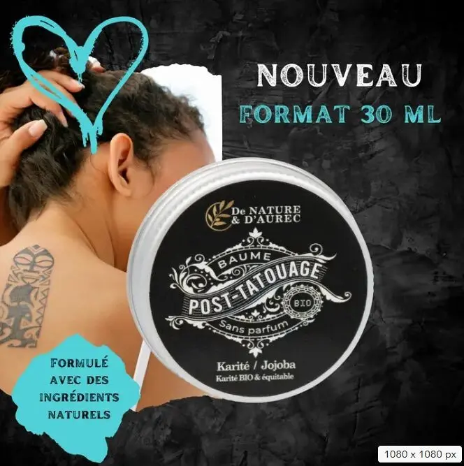 Post-Tattoo Balm - 30 ml Size