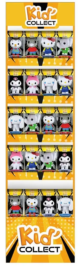 BOX - KID'S COLLECT - 13cm collectible plush toys