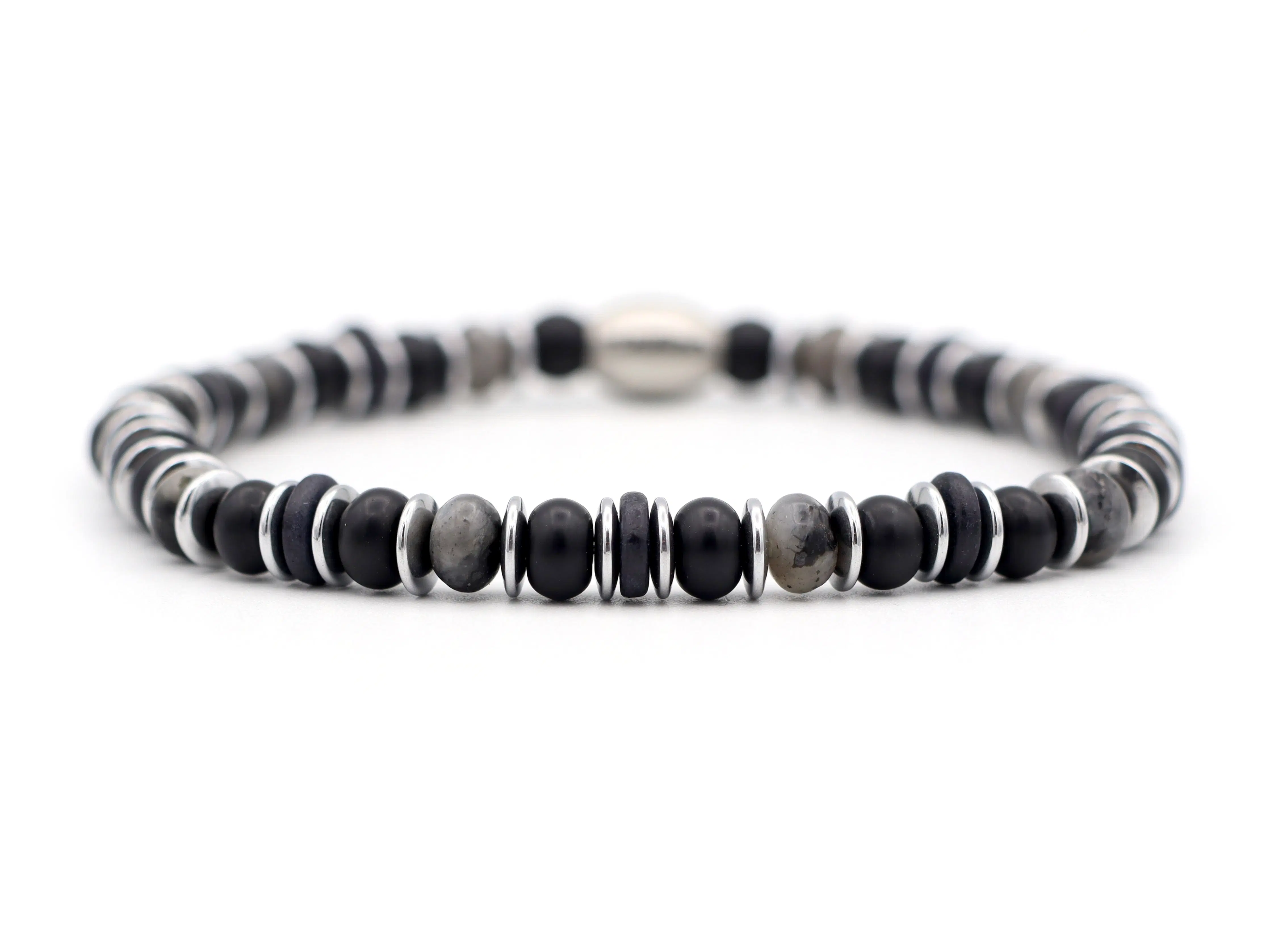 Enam segara labradorite, onyx (silver or gold)