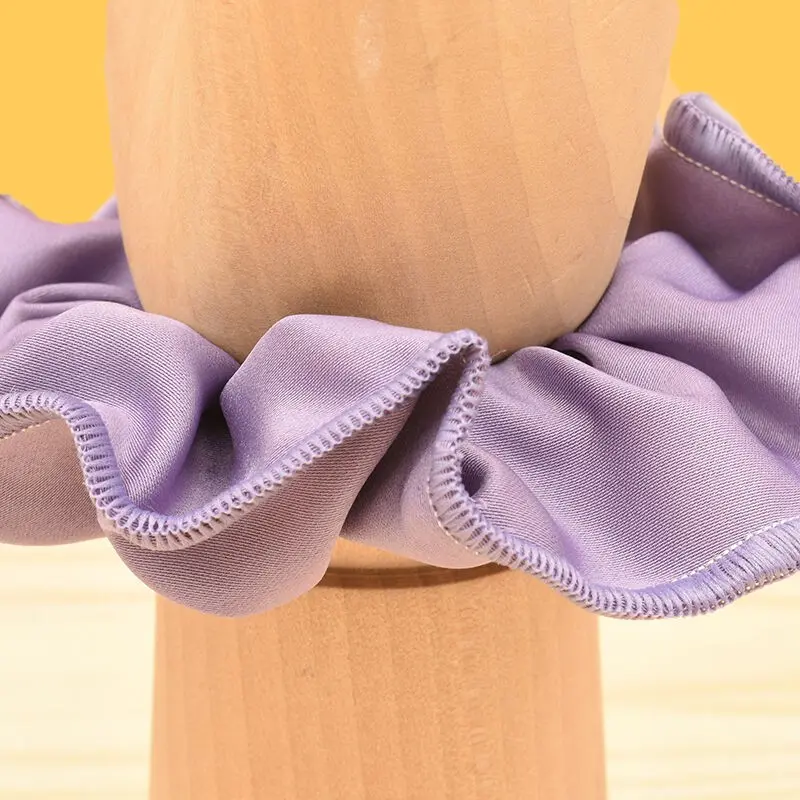 Satin scrunchie - Purple