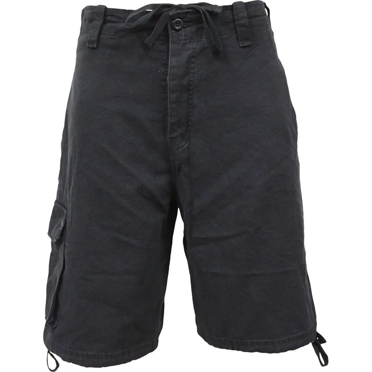 METAL STREETWEAR - Pantalón corto Vintage Cargo Negro