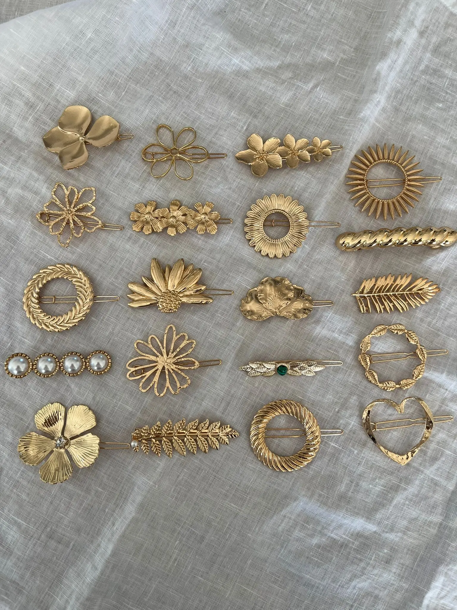 Profi-Paket – 20 meistverkaufte goldene Haarspangen ✨ inklusive 2 kostenlosen Haarspangen