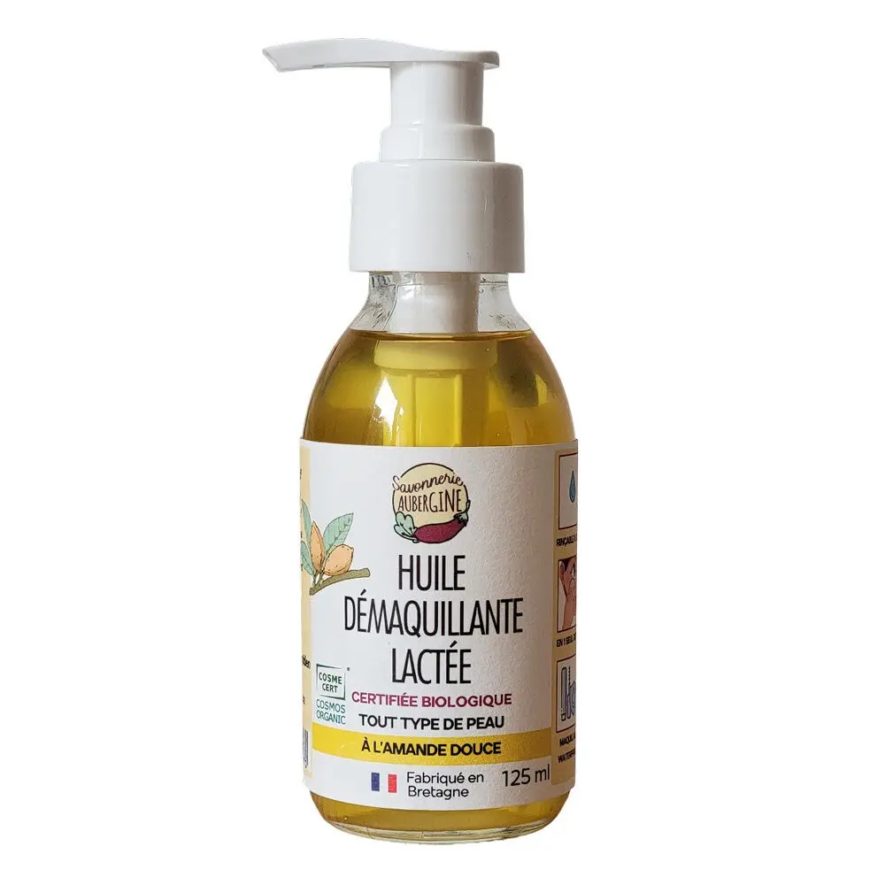 Olio detergente latteo biologico con olio di mandorle dolci 125 ml