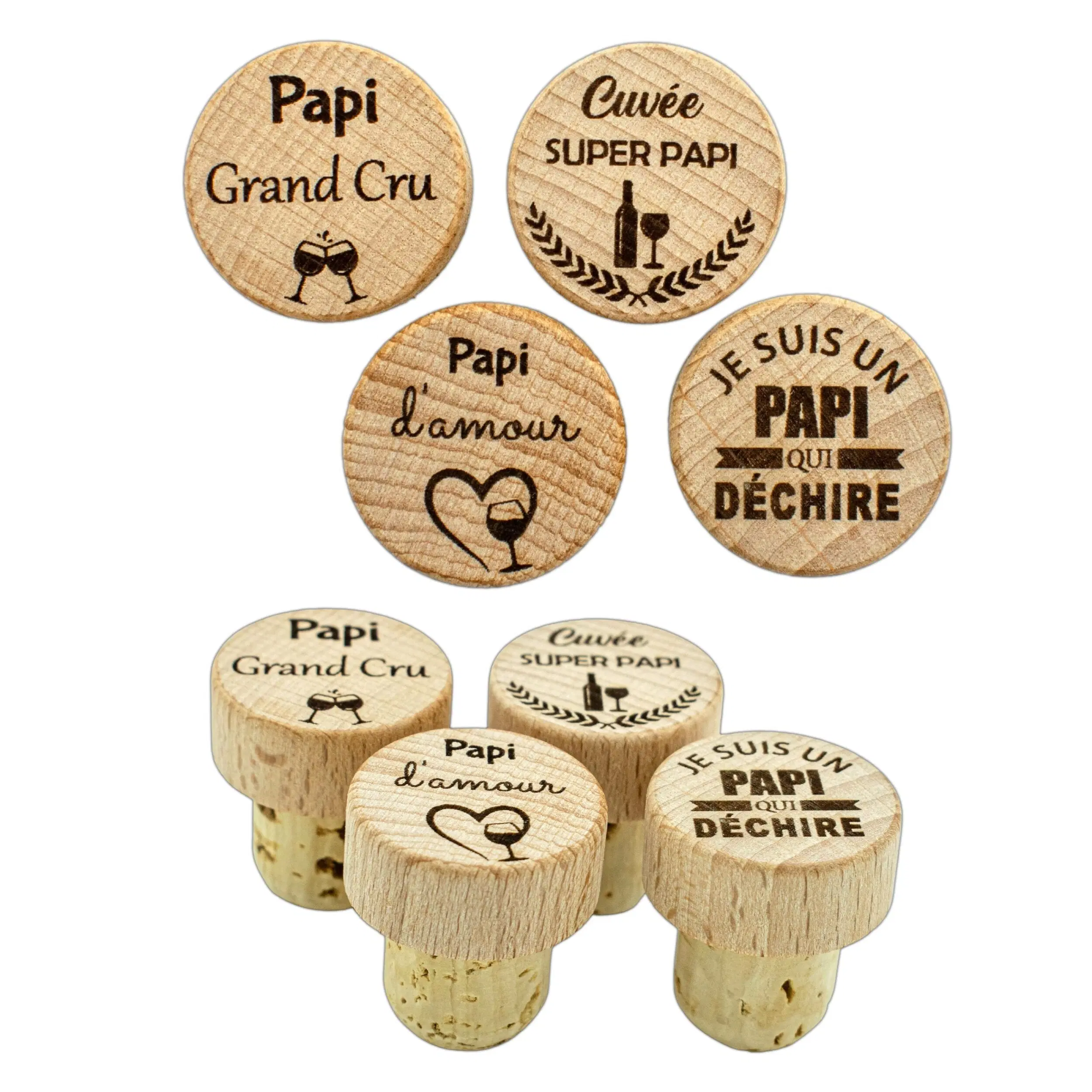 "Papi" Corks - Grandfathers' Day