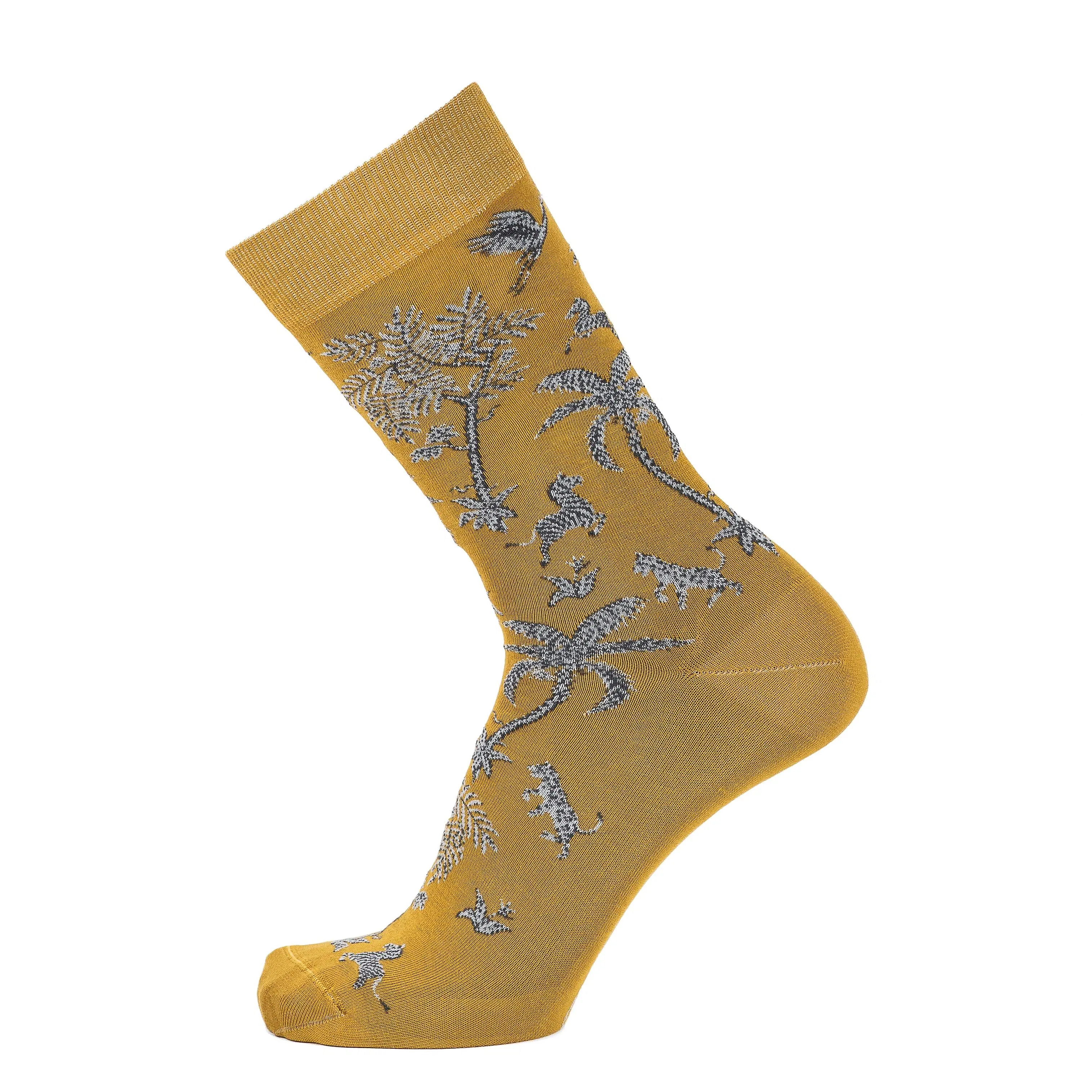 Savane - chaussettes homme - coton olive