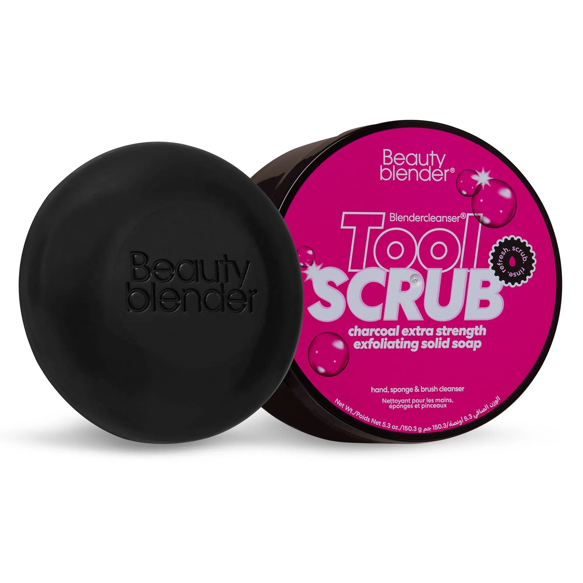 Beautyblender Blendercleanser® Tool Scrub al carbone 150 g
