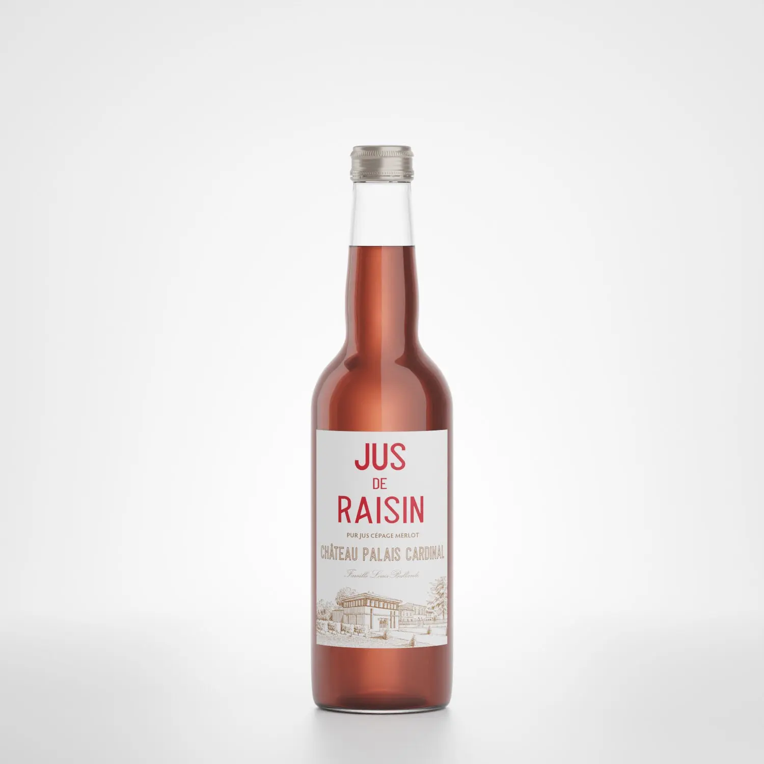 100% Merlot Grape Juice – Château Palais Cardinal – 33 cl