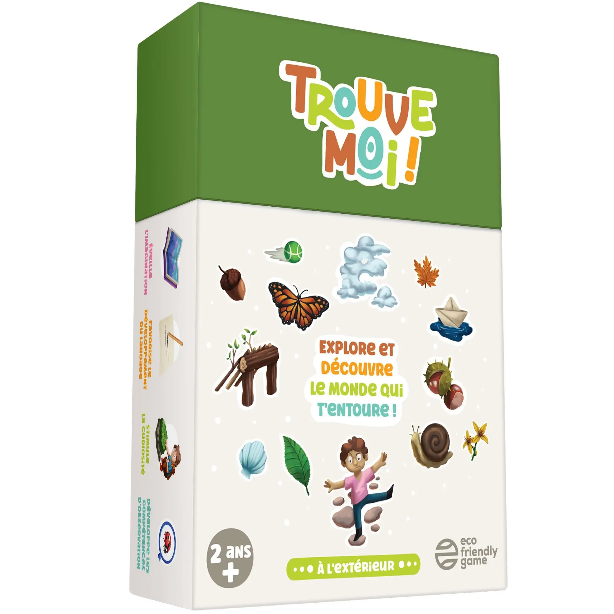 Trovatemi!Il gioco di carte educativo e divertente approvato dai genitori - All'aperto - Per bambini dai 2 ai 6 anni - 🇫🇷 FRANCESE