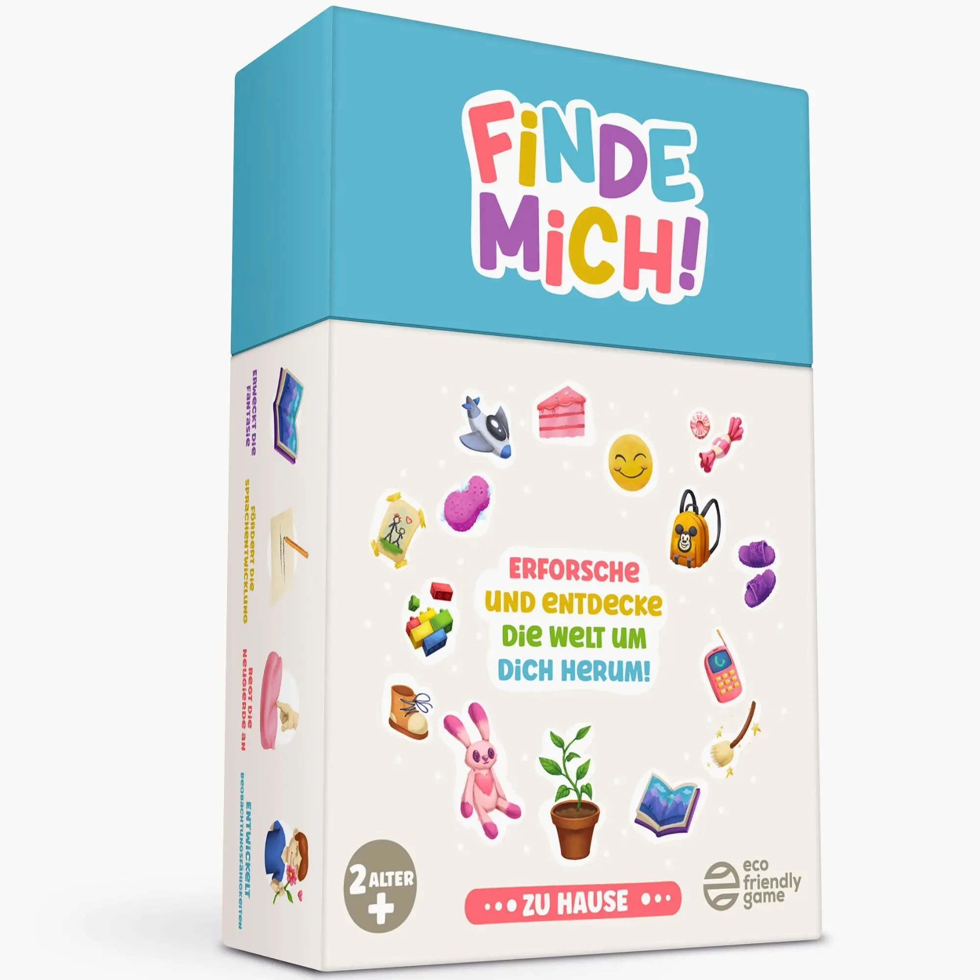Trova Mich! Zu Hause – Montessori-Kartenspiel für Kinder von 2 bis 6 Jahren - 🇩🇪 DEUTSCH