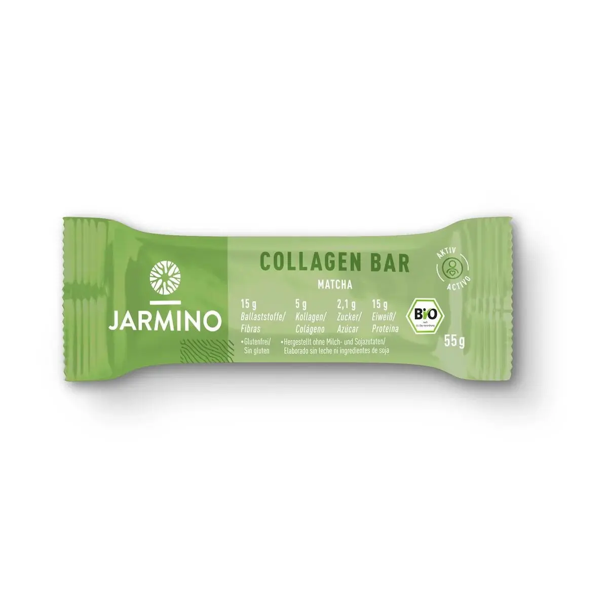 Matcha collagen bars (12 pieces) (organic)