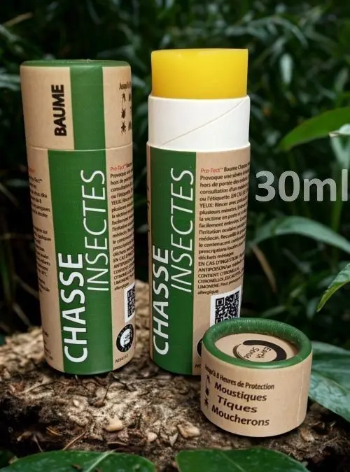 NEW Pro-Tect - Chasse-Insects Anti Moustique BALM - 30ml