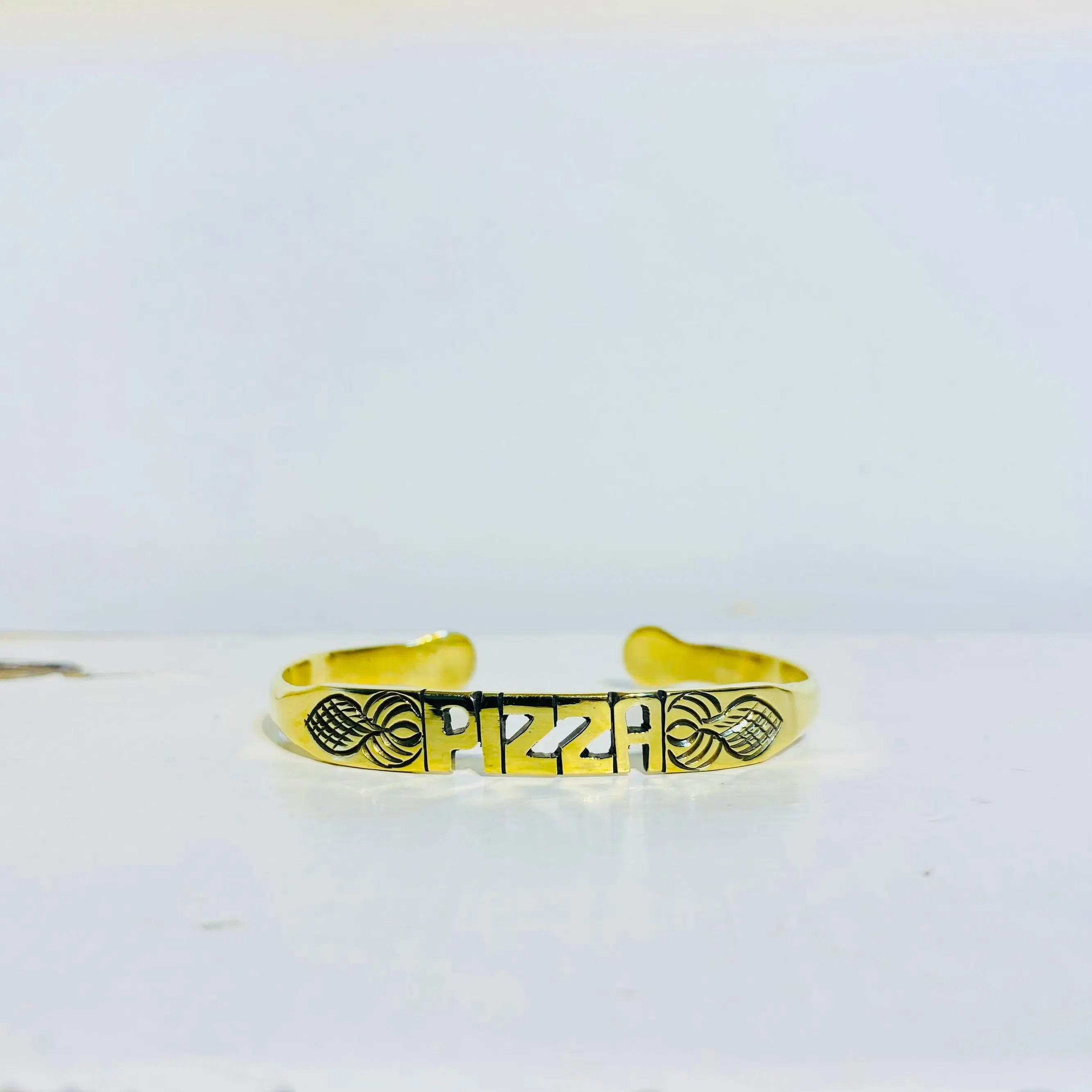 ENGRAVED BRASS KID'S BRACELET