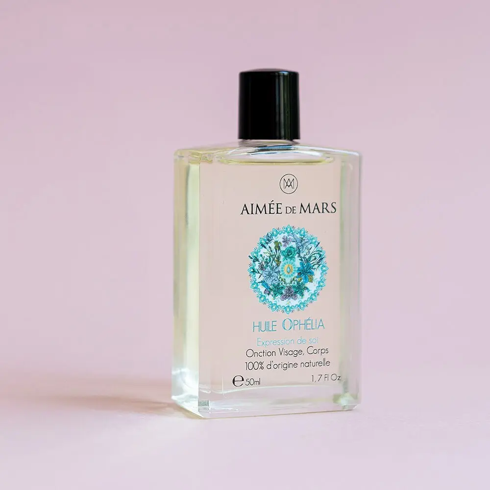 Aceite de unción natural Ophélia para rostro y cuerpo 50 ml