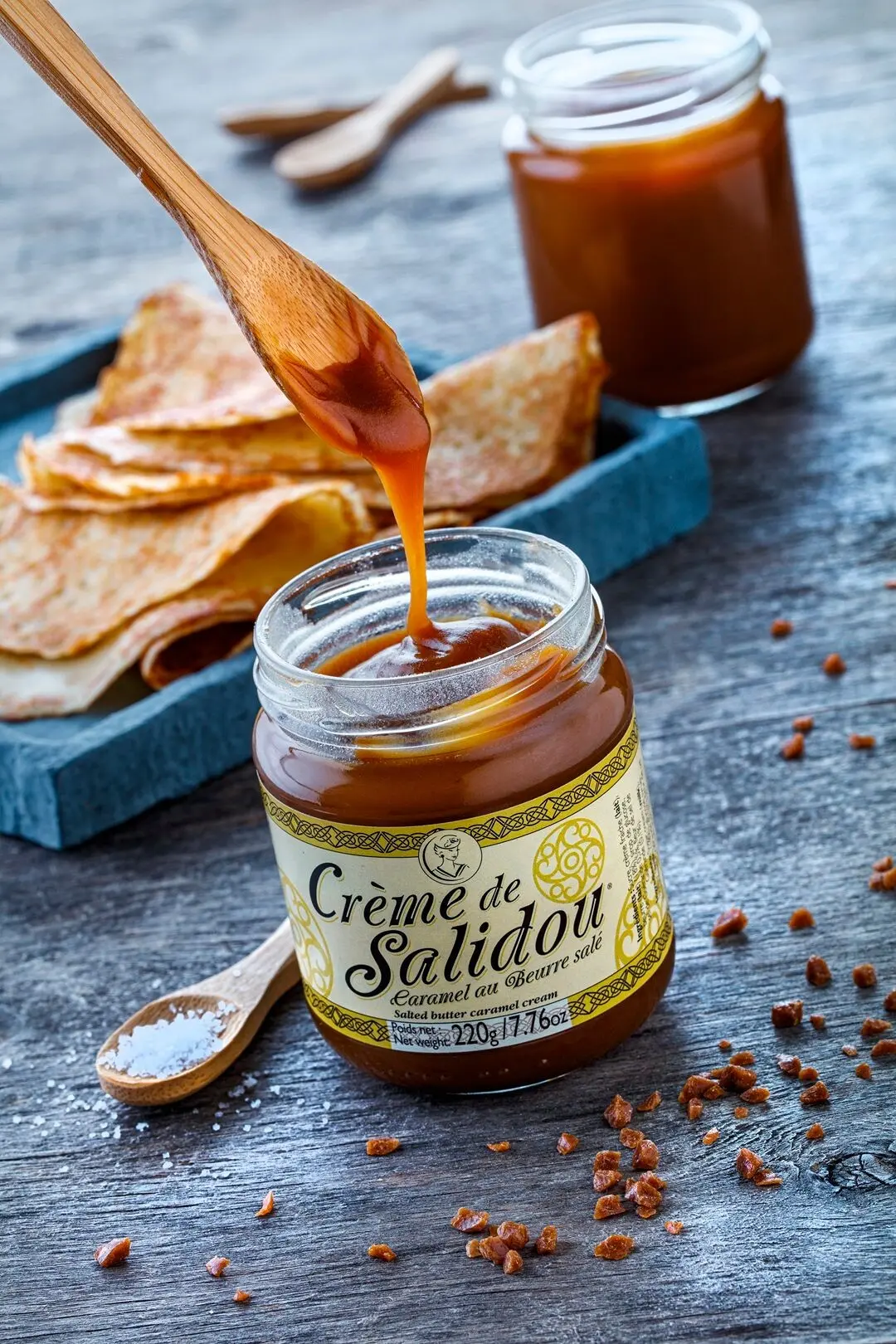 Salted Caramel Butter Cream - 220g jar - Le Salidou