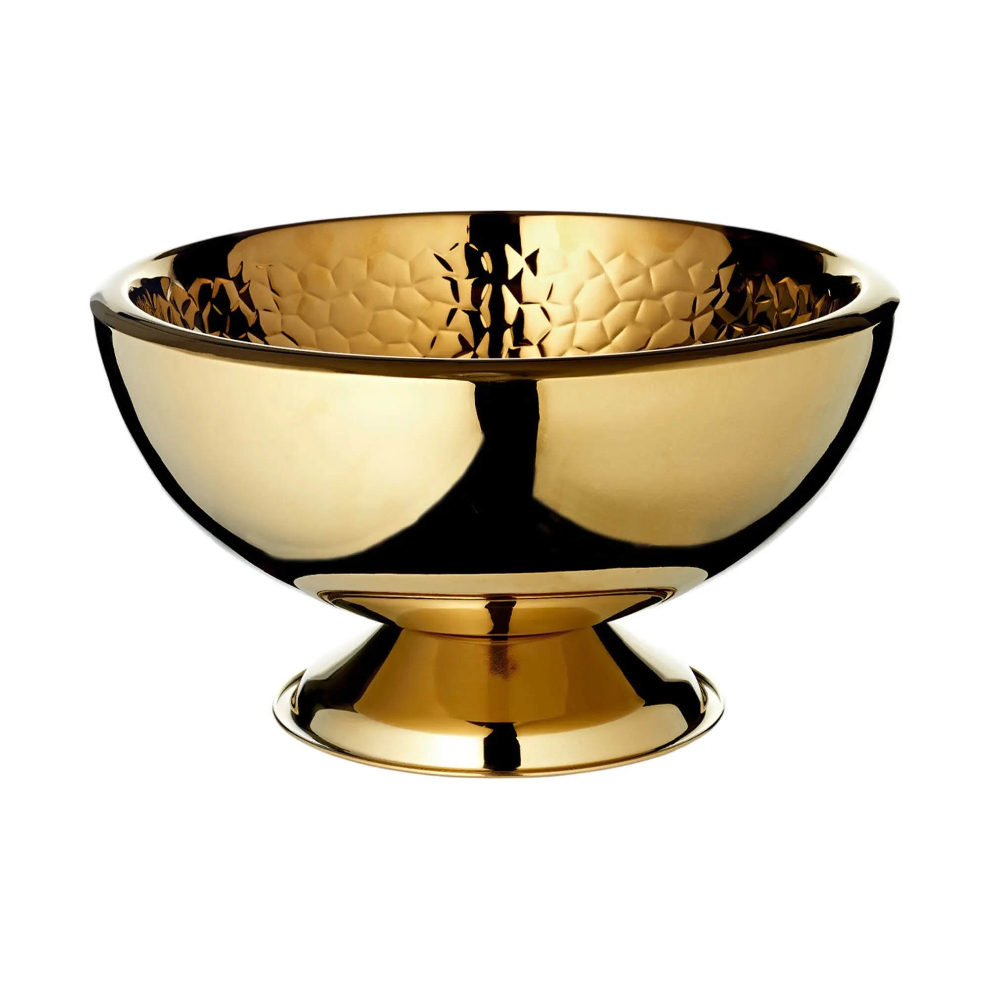 Champagne cooler Bruno gold patterned inside Ø 43 cm