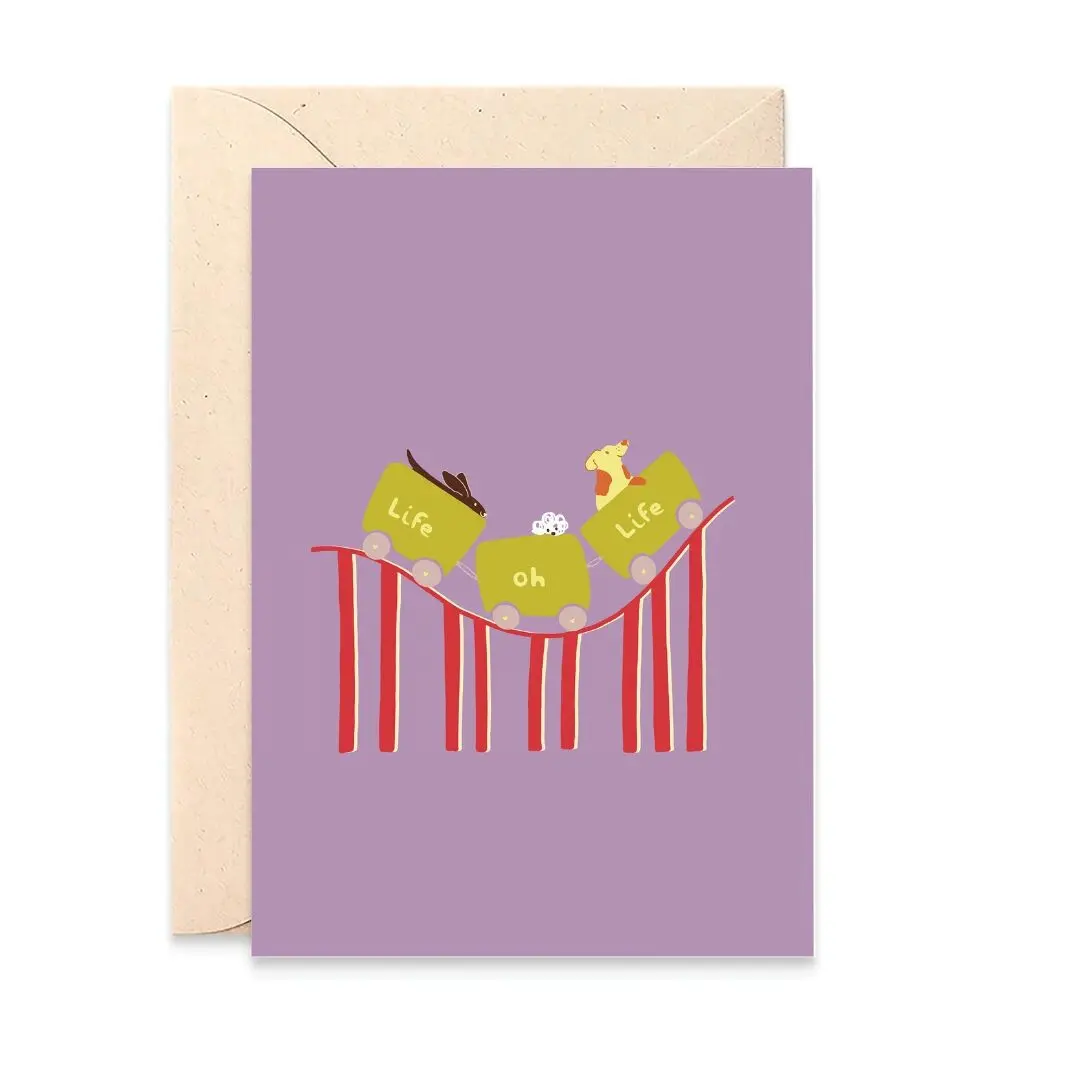 'Life of Life' card, all-occasion greeting card