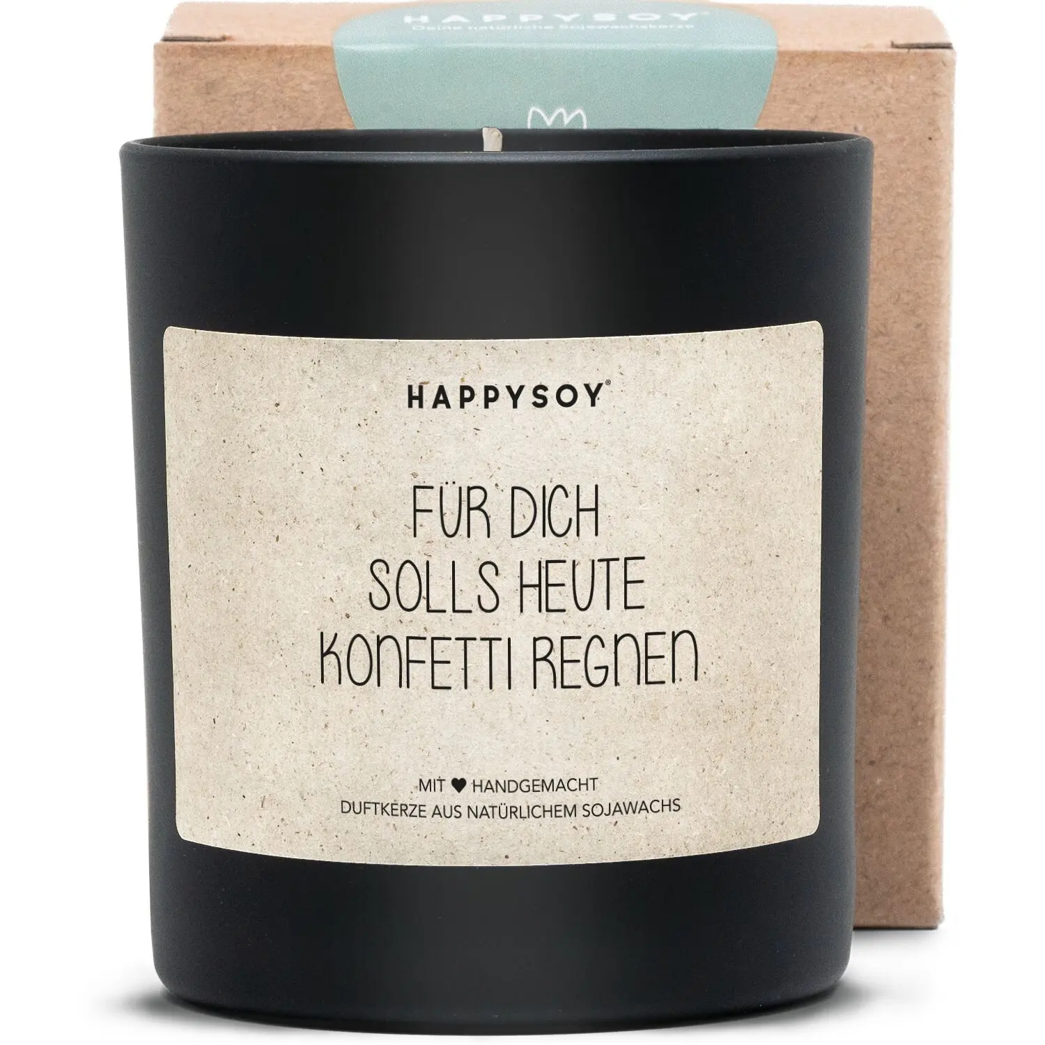 Scented candle - May confetti rain down on you today