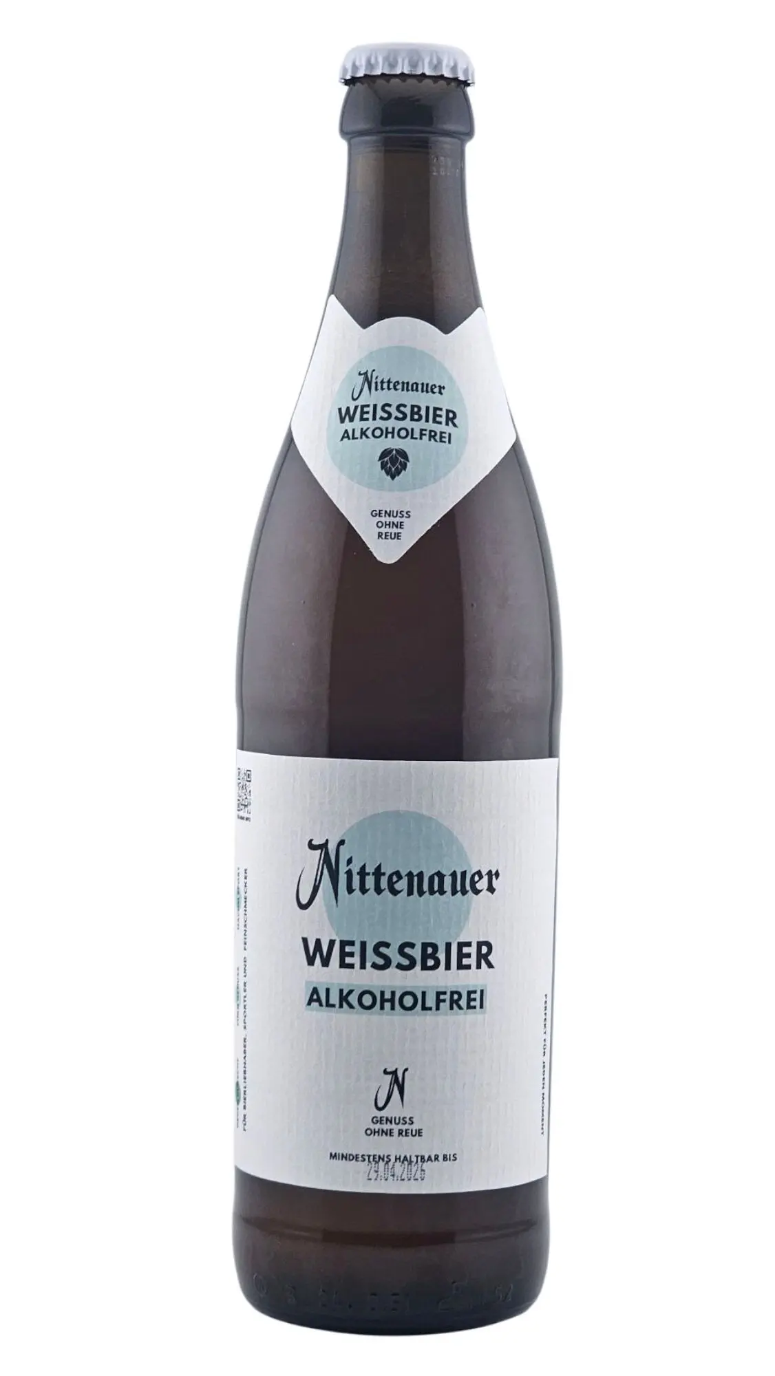 Nittenauer Weissbier SANS ALCOOL - un plaisir complet, complètement sans alcool