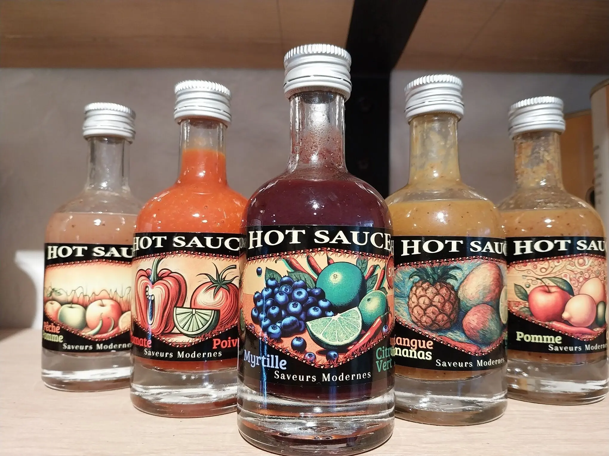Salsa picante de arándanos y lima, intensidad 5/12