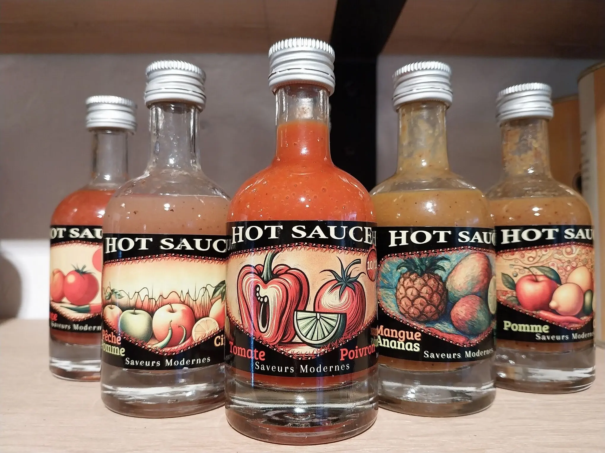 Salsa de tomate picante Fuerza 10/12