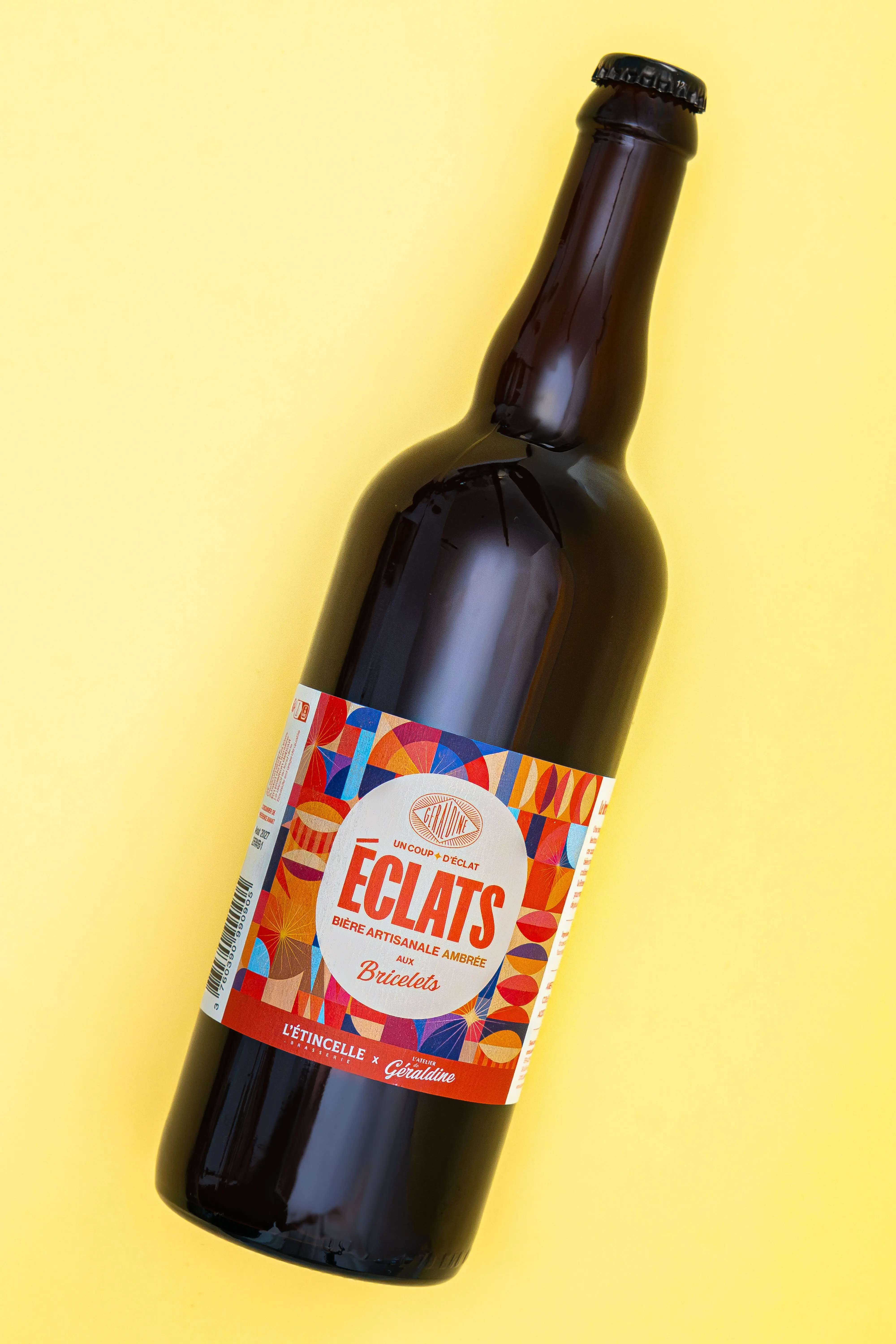 ÉCLATS - Bière Ambrée " Un coup d'Éclat " 75 cl