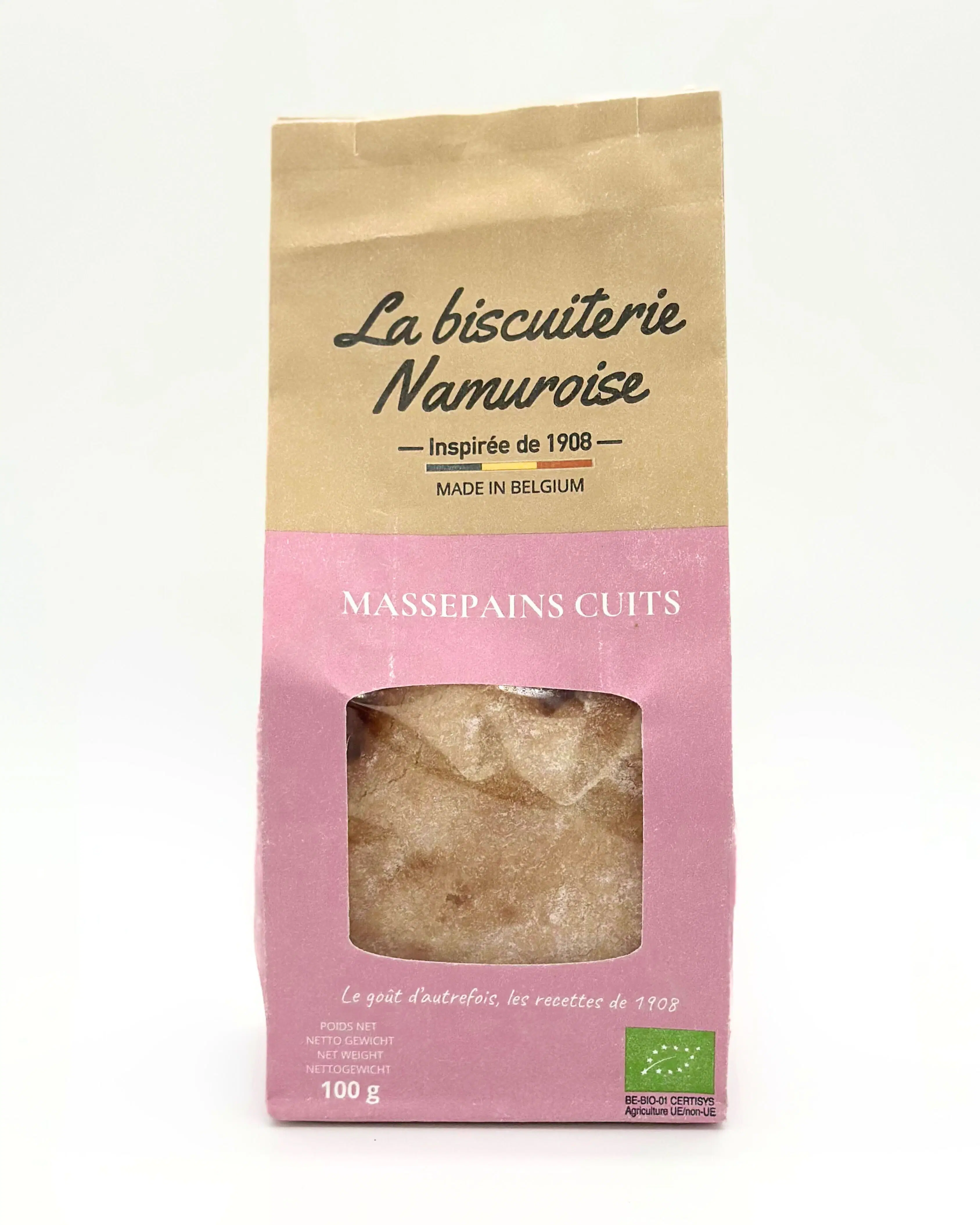 Biscuit - Cooked marzipan - ORGANIC (in bag)