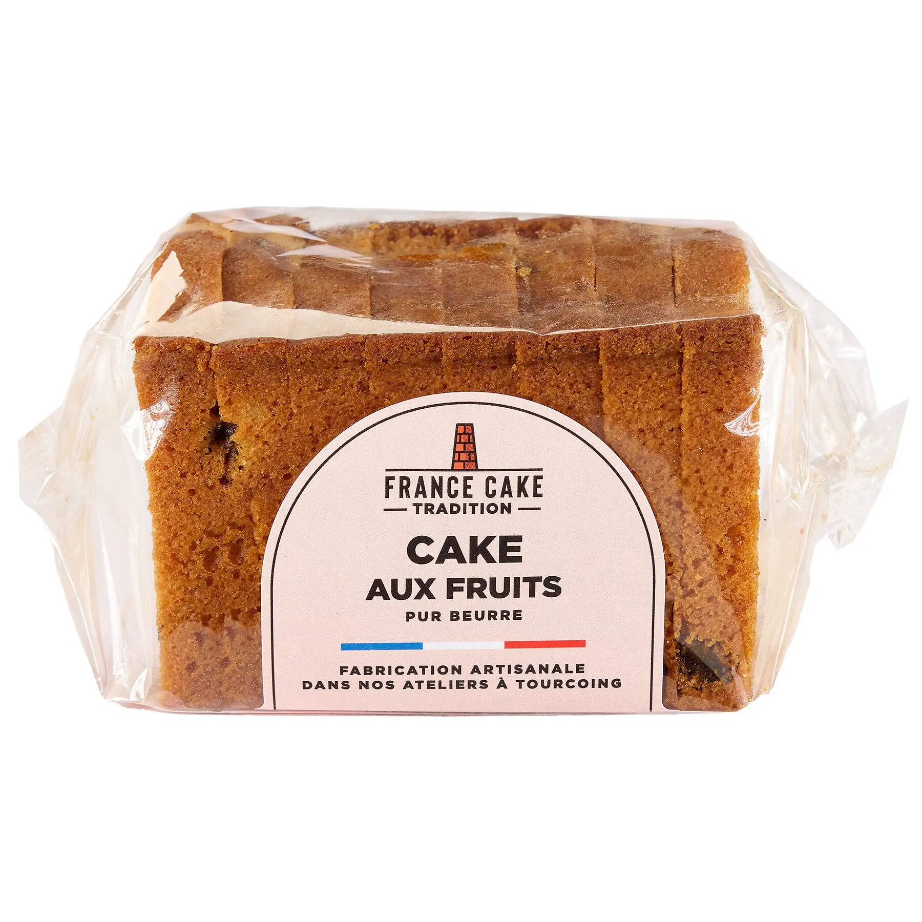 Pure butter sliced ​​fruit cake - France Cake Tradition