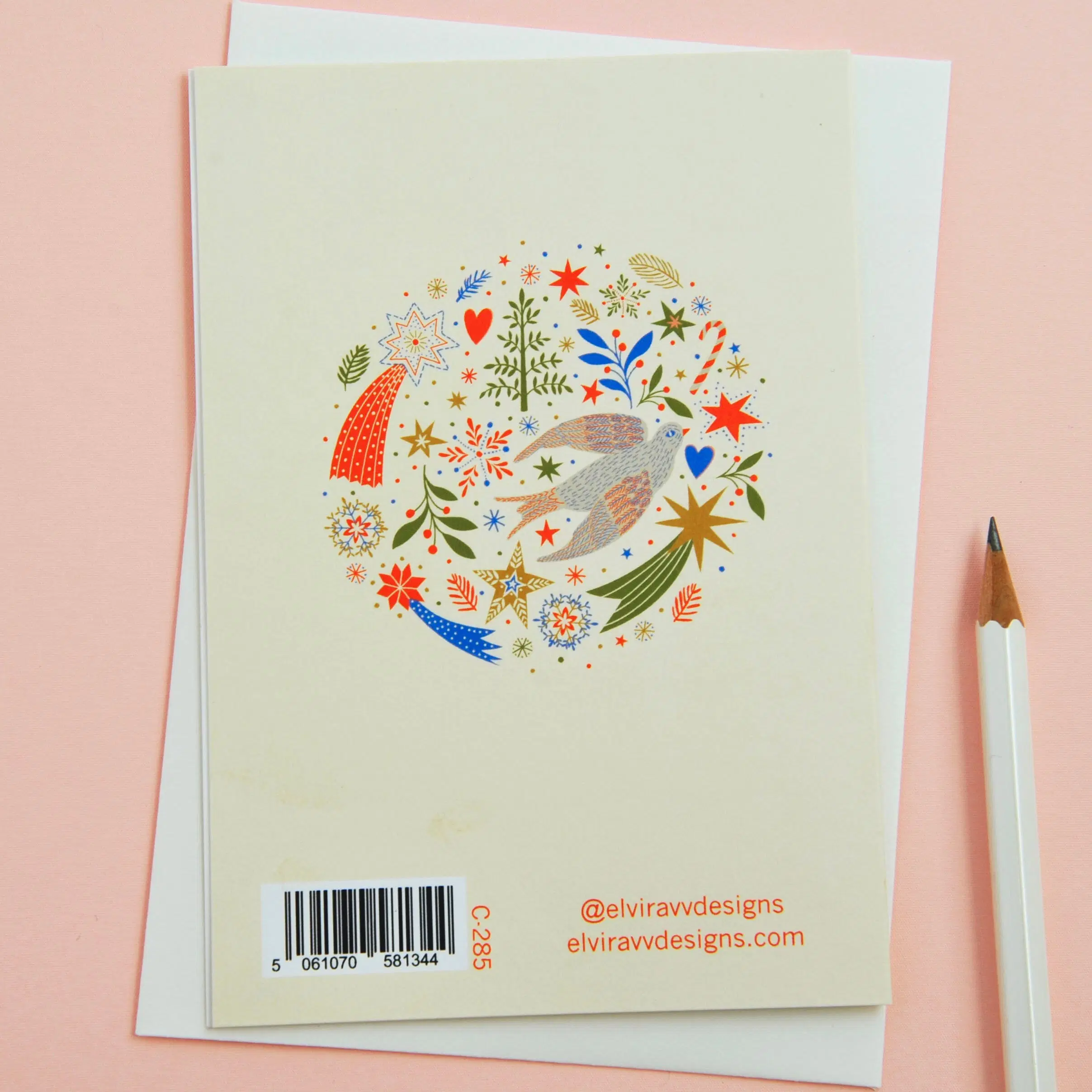 Joy to the Season – Pack of 6 Illustrated Christmas Cards