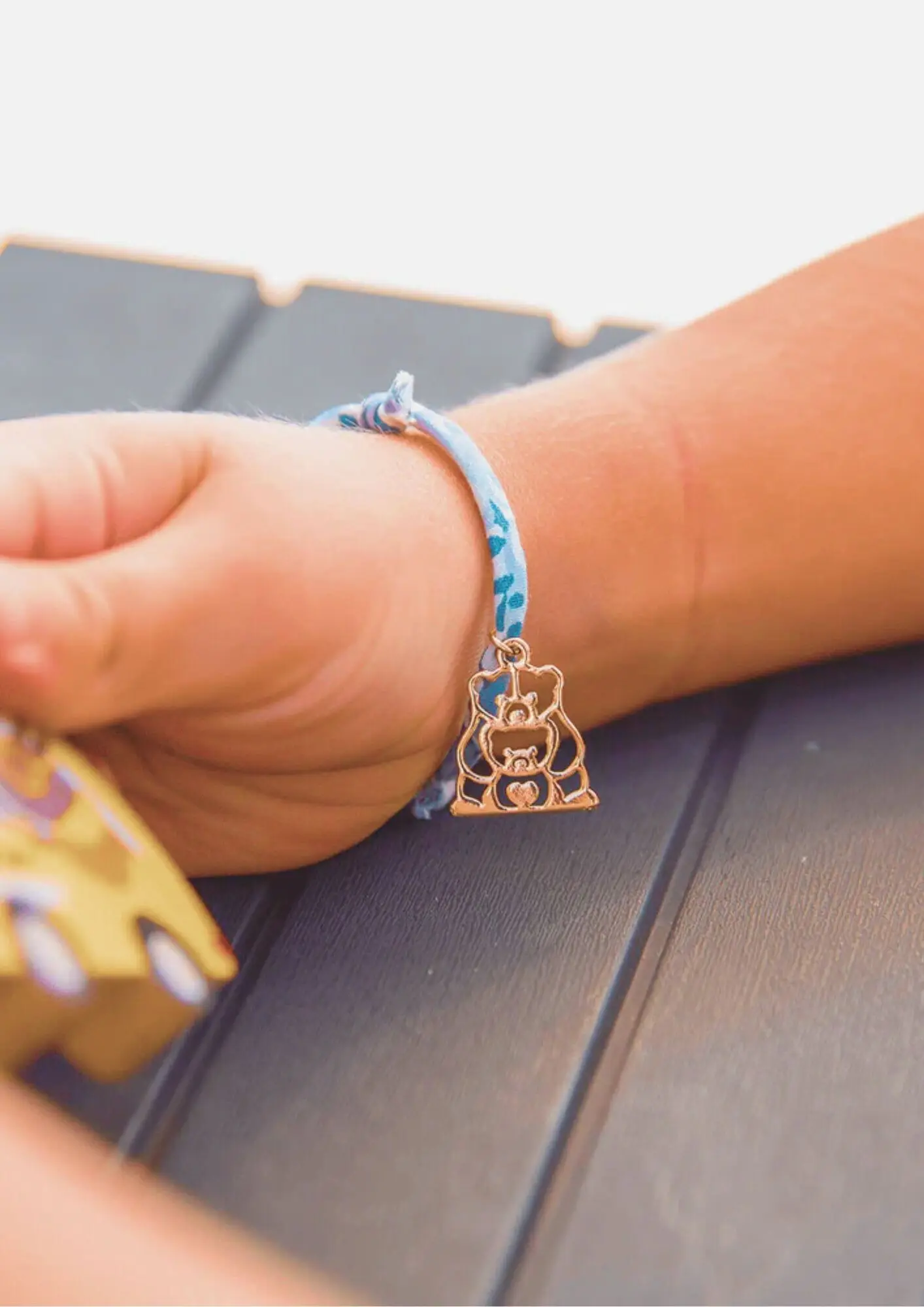 Children's Bear and Cub Bracelet