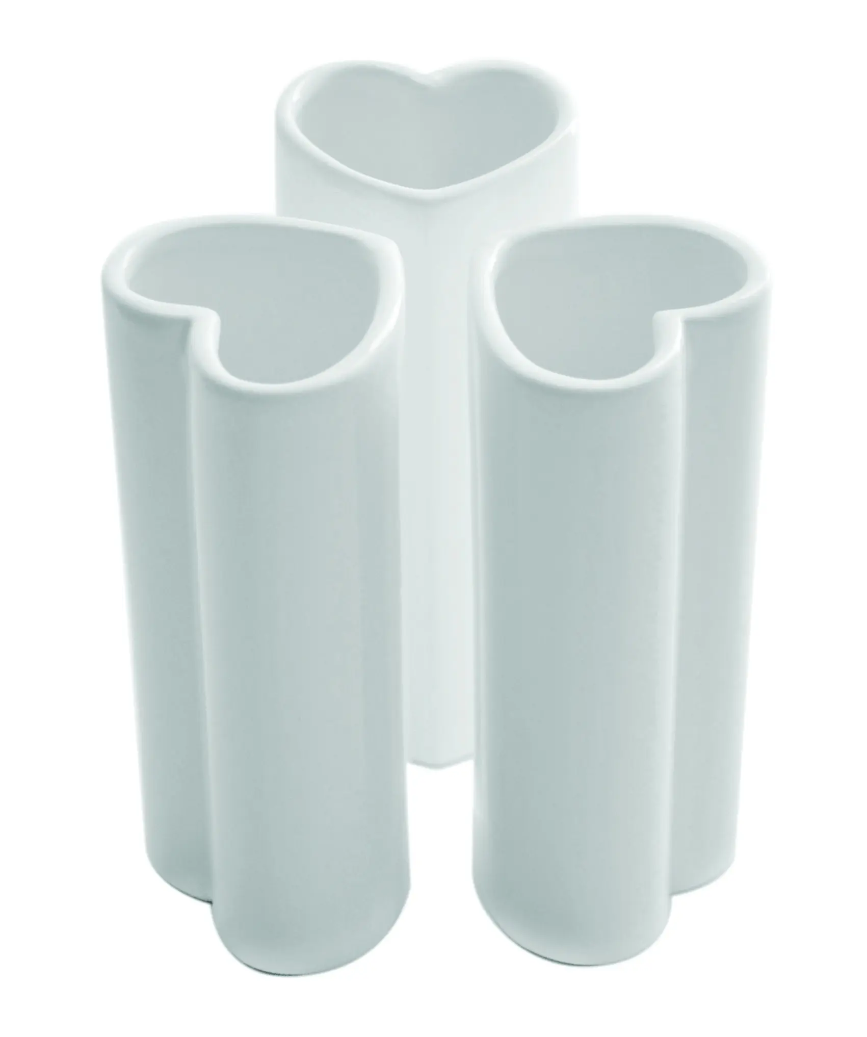 Vase coeur blanc (unique)