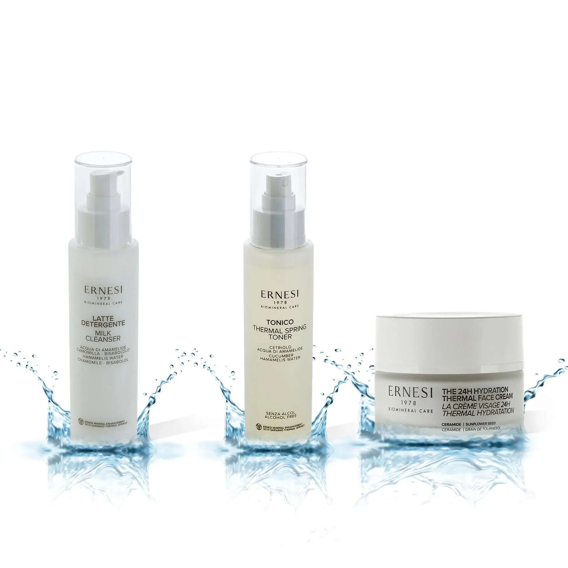 Pack Découverte ERNESI 1978® « NETTOYAGE ET HYDRATATION QUOTIDIENS »