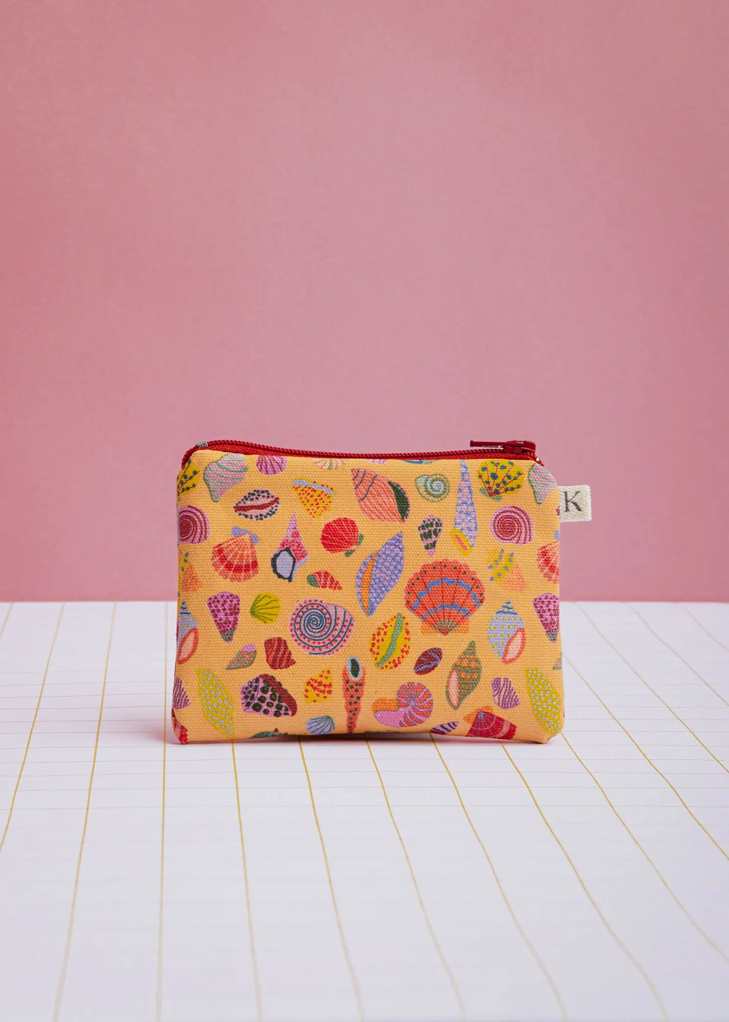 Orange Shells Wallet