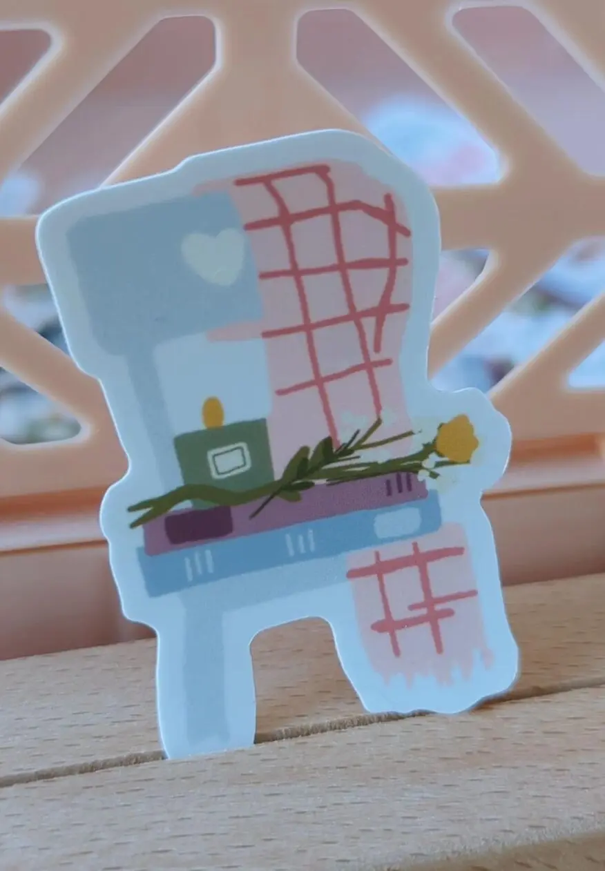 Stickers on the Chair