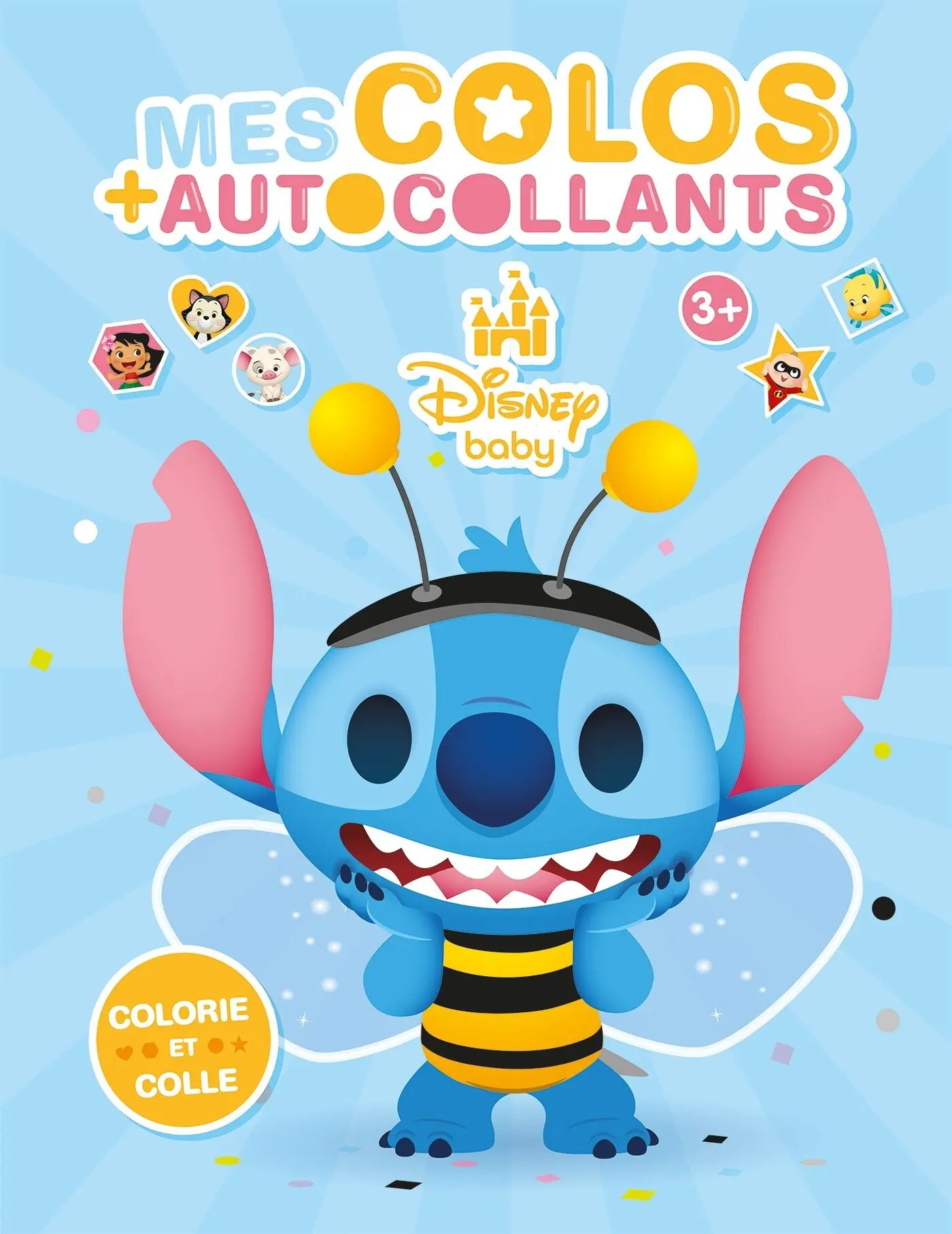 COLORING PAGES AND STICKERS - DISNEY BABY - My coloring pages + stickers