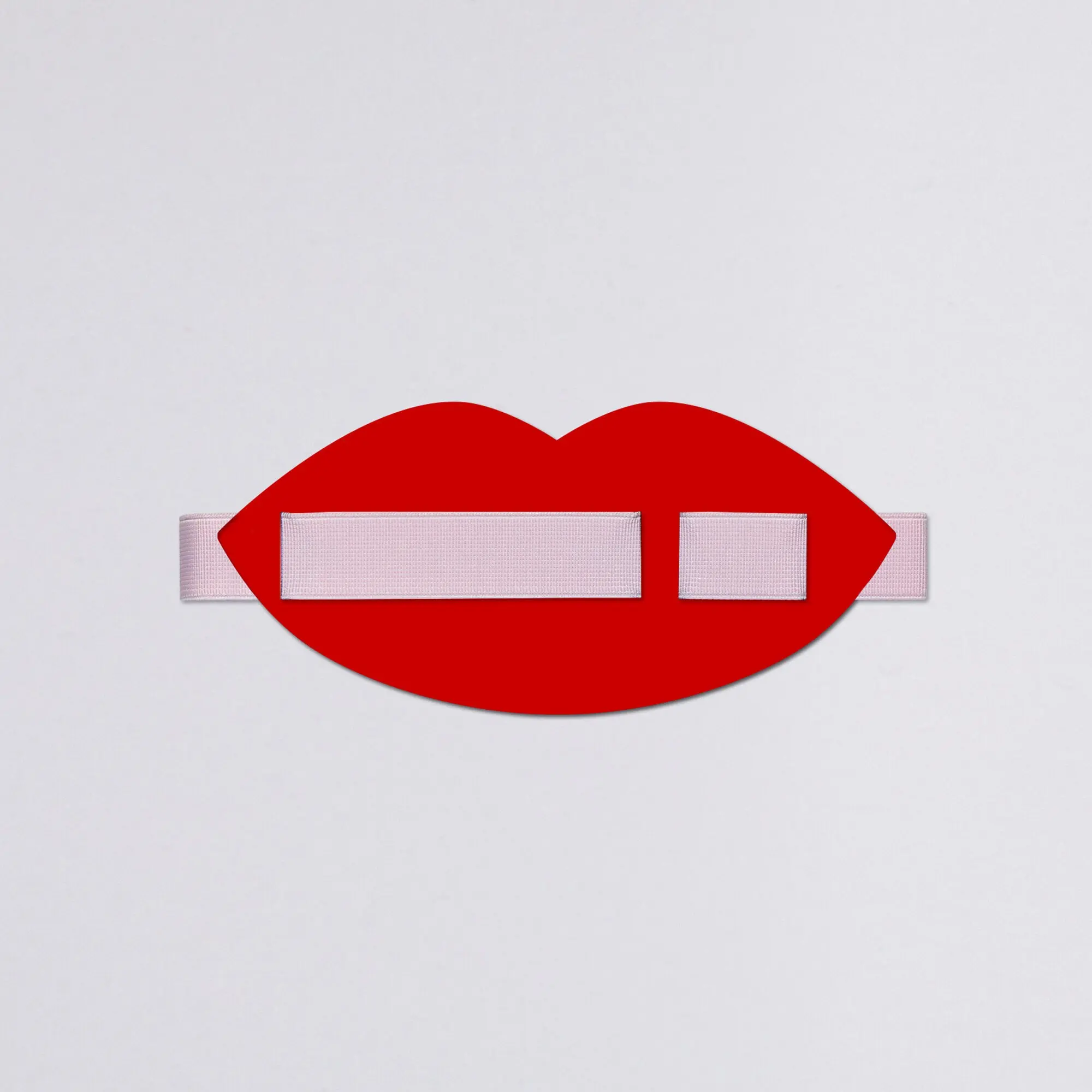 Anti Handbag Textile Strap L - Recycled Leather Lips