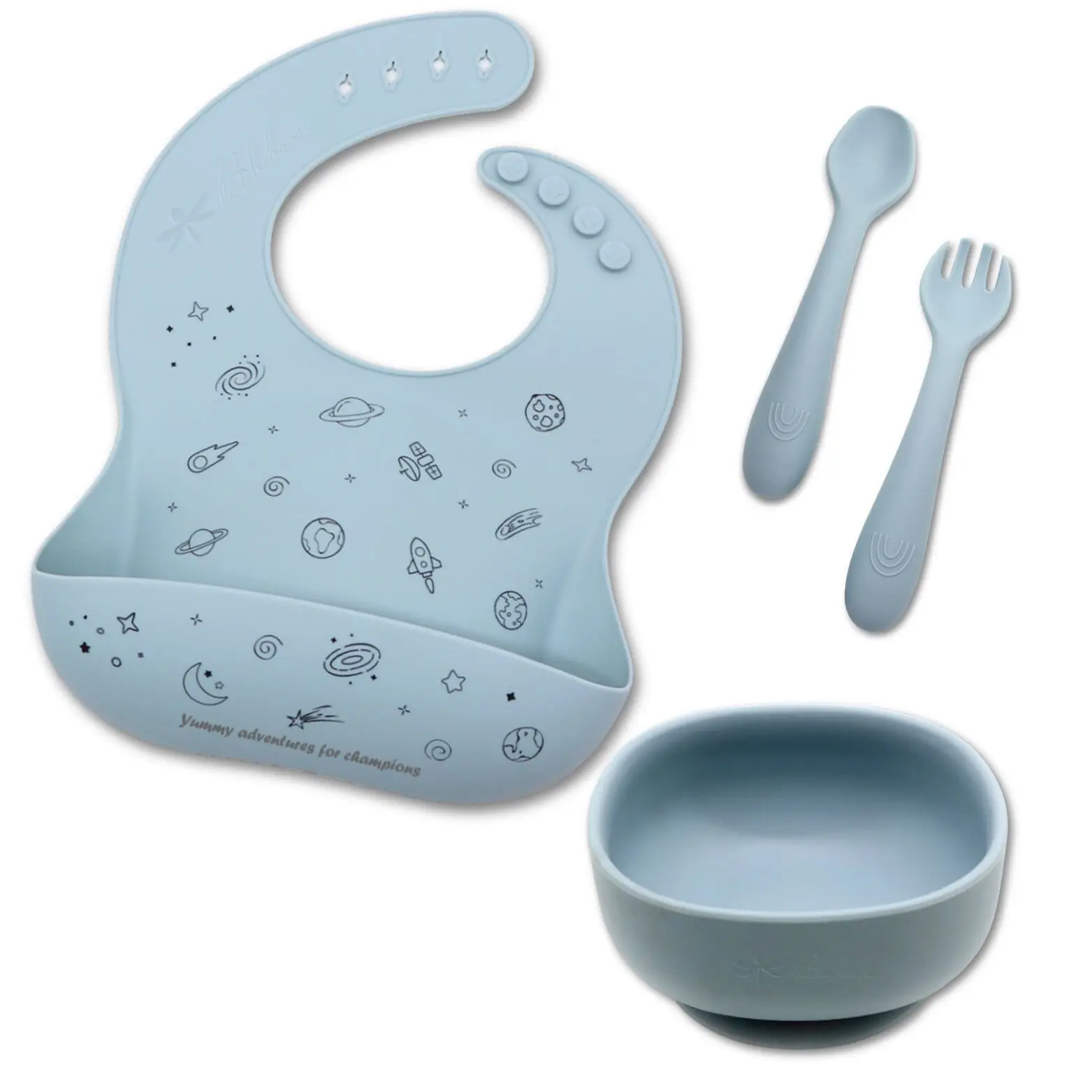 Set pappa svezzamento in silicone Yummy Adventures Box